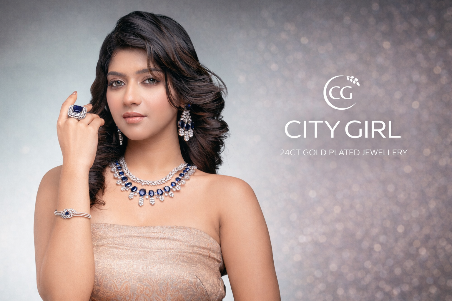 City Girl Jewellery - 24carat gold plated jewellery - City Gold Imitation Jewellery - Daily Wear