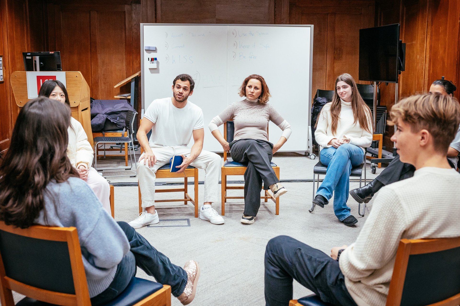 Secondary Education Workshop at LSE teaching soft skills and career readiness