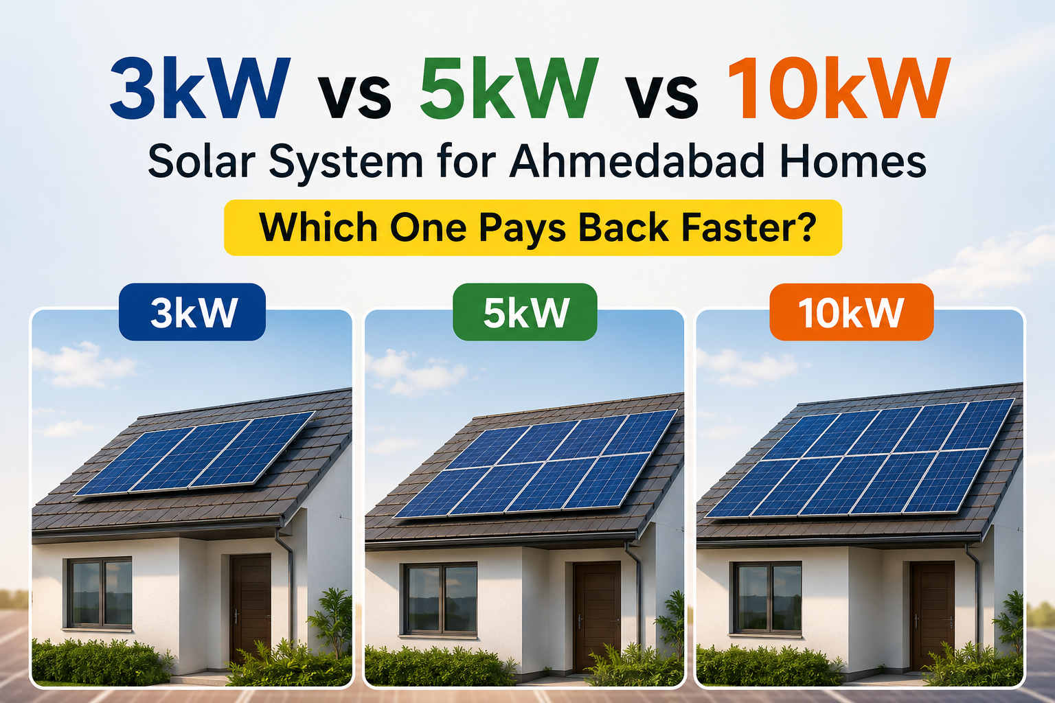 residential solar panel installation in ahmedabad