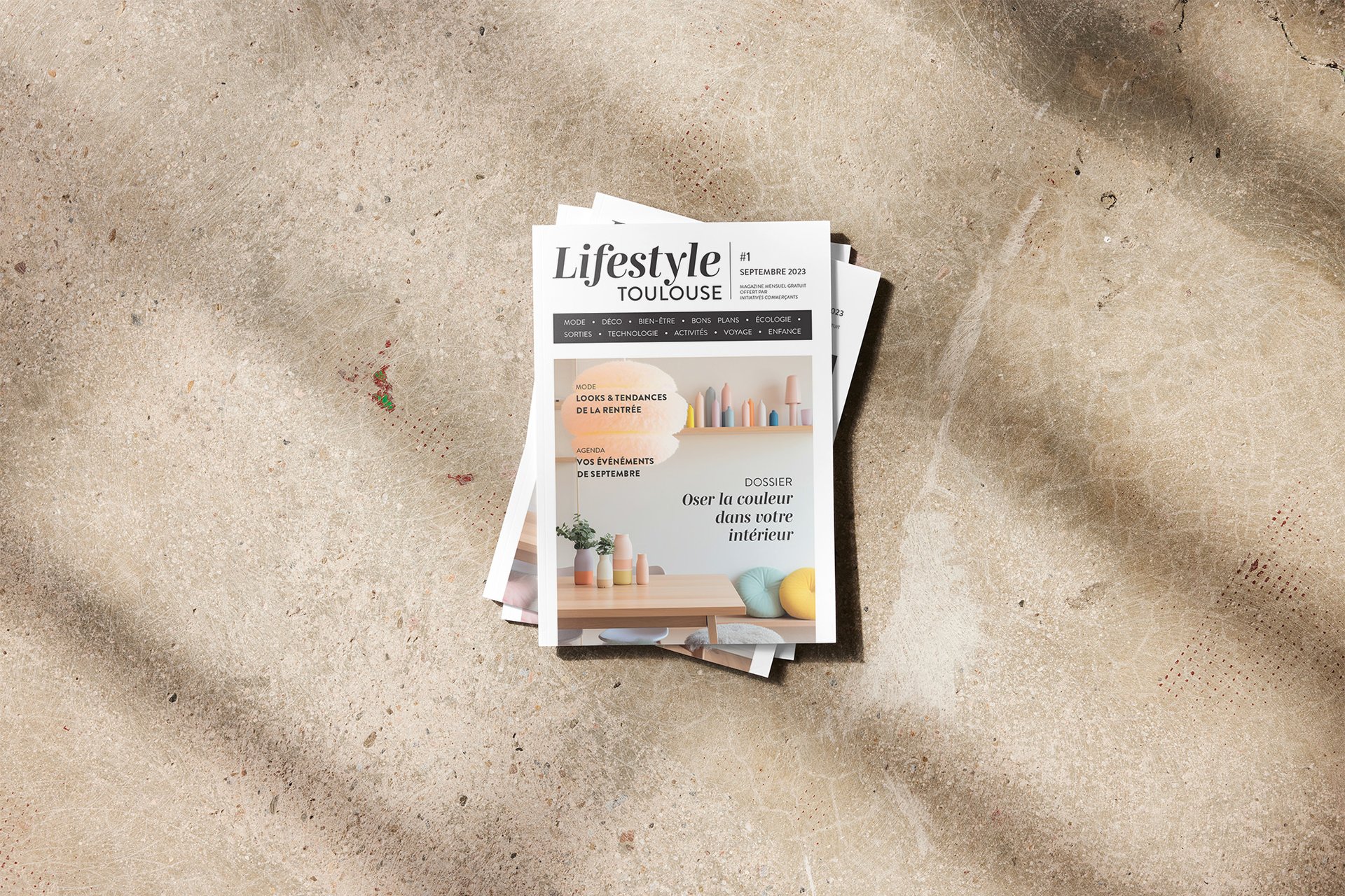 Création de magazine Lifestyle