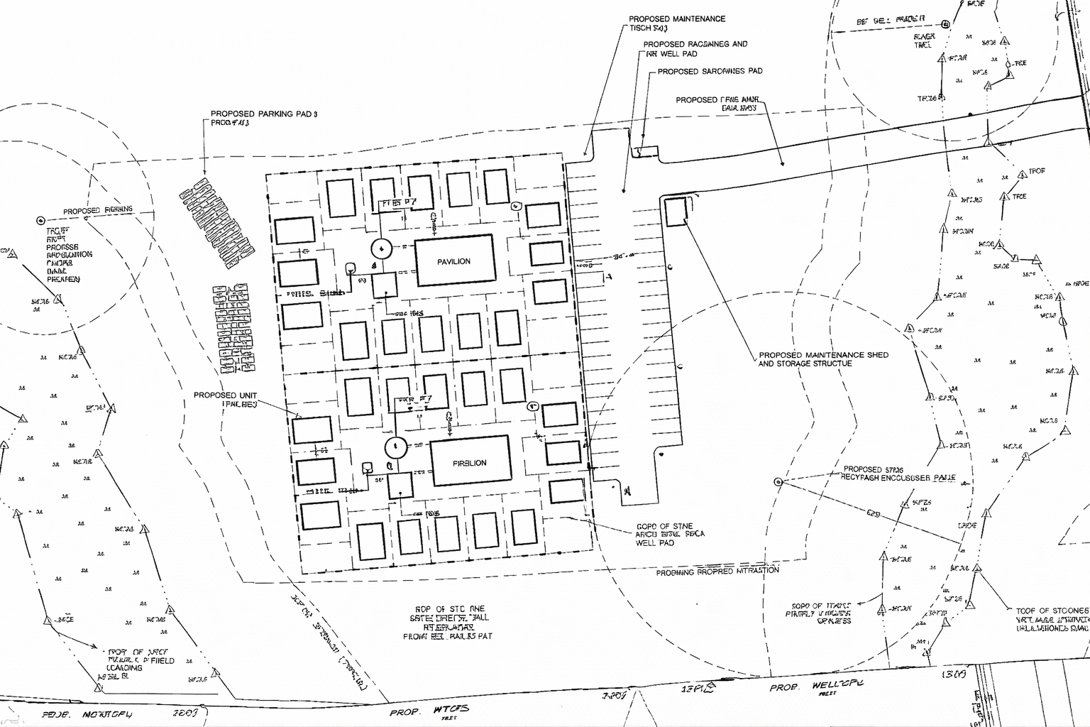 Site plan for proposed development Sanctuary Estates in Sandown, NH