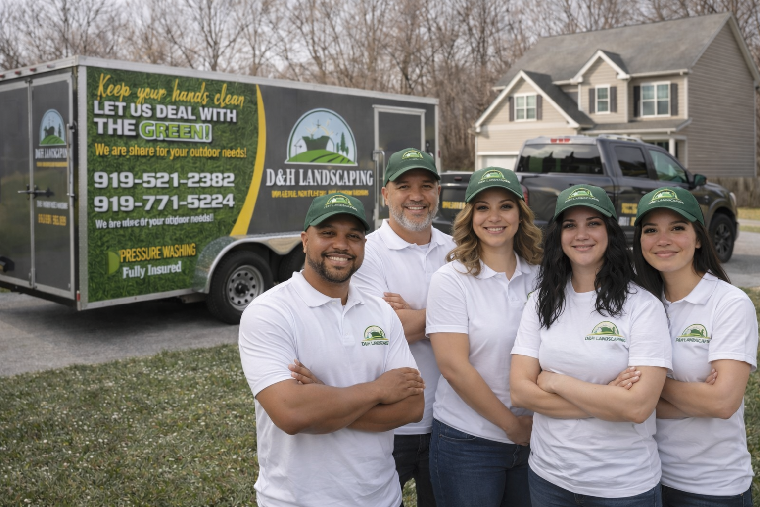 D&H Landscaping professional lawn care team serving Garner NCand the Triangle area in North Carolina