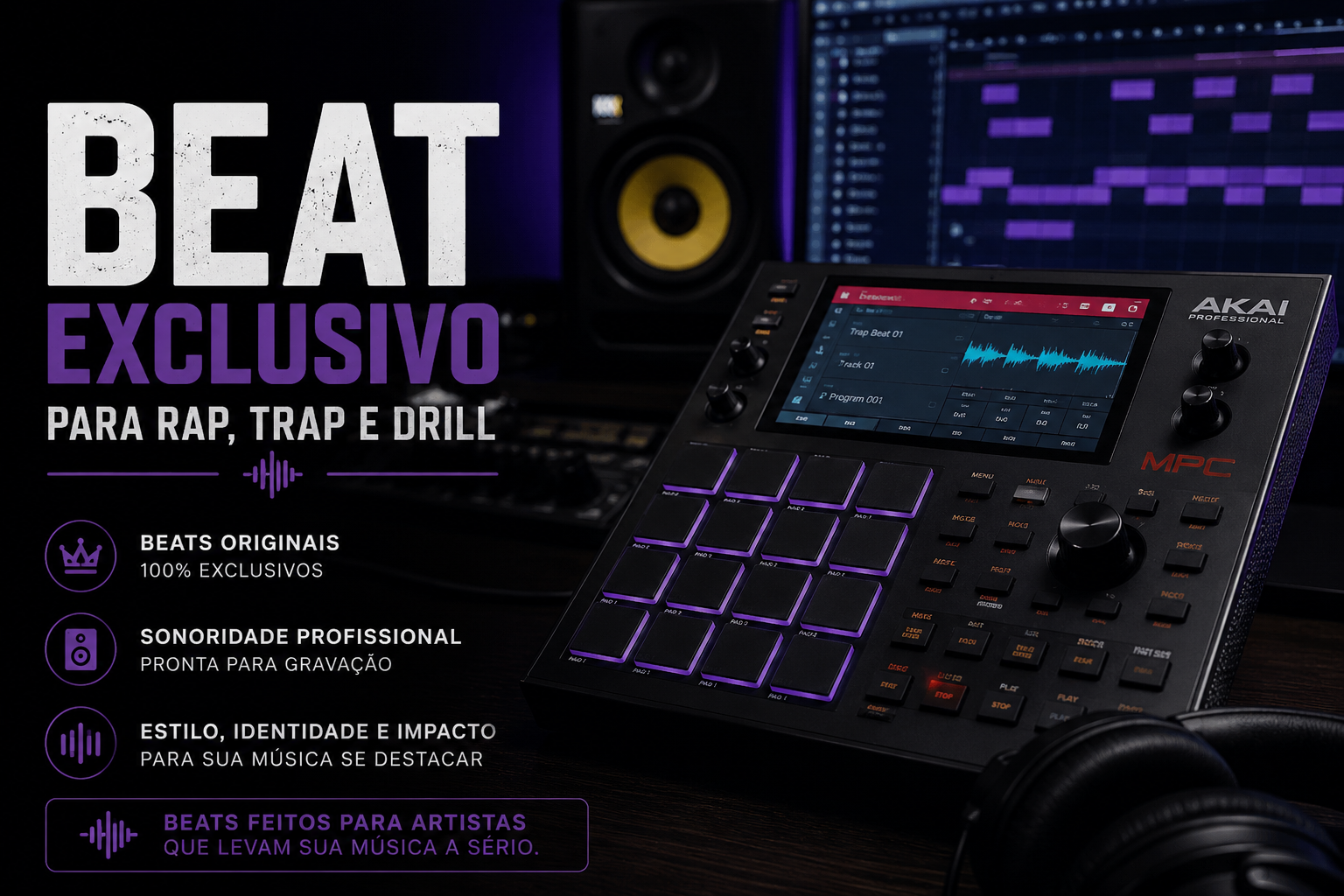 beats exclusivos trap rap funk hip hop rnb