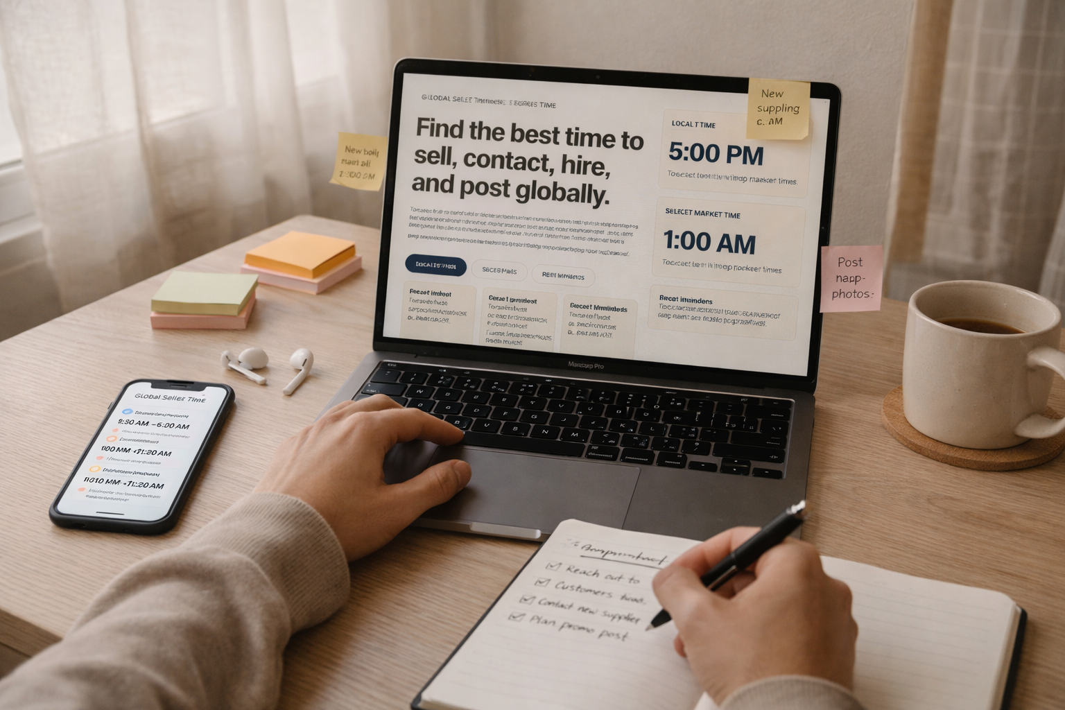 about global seller time