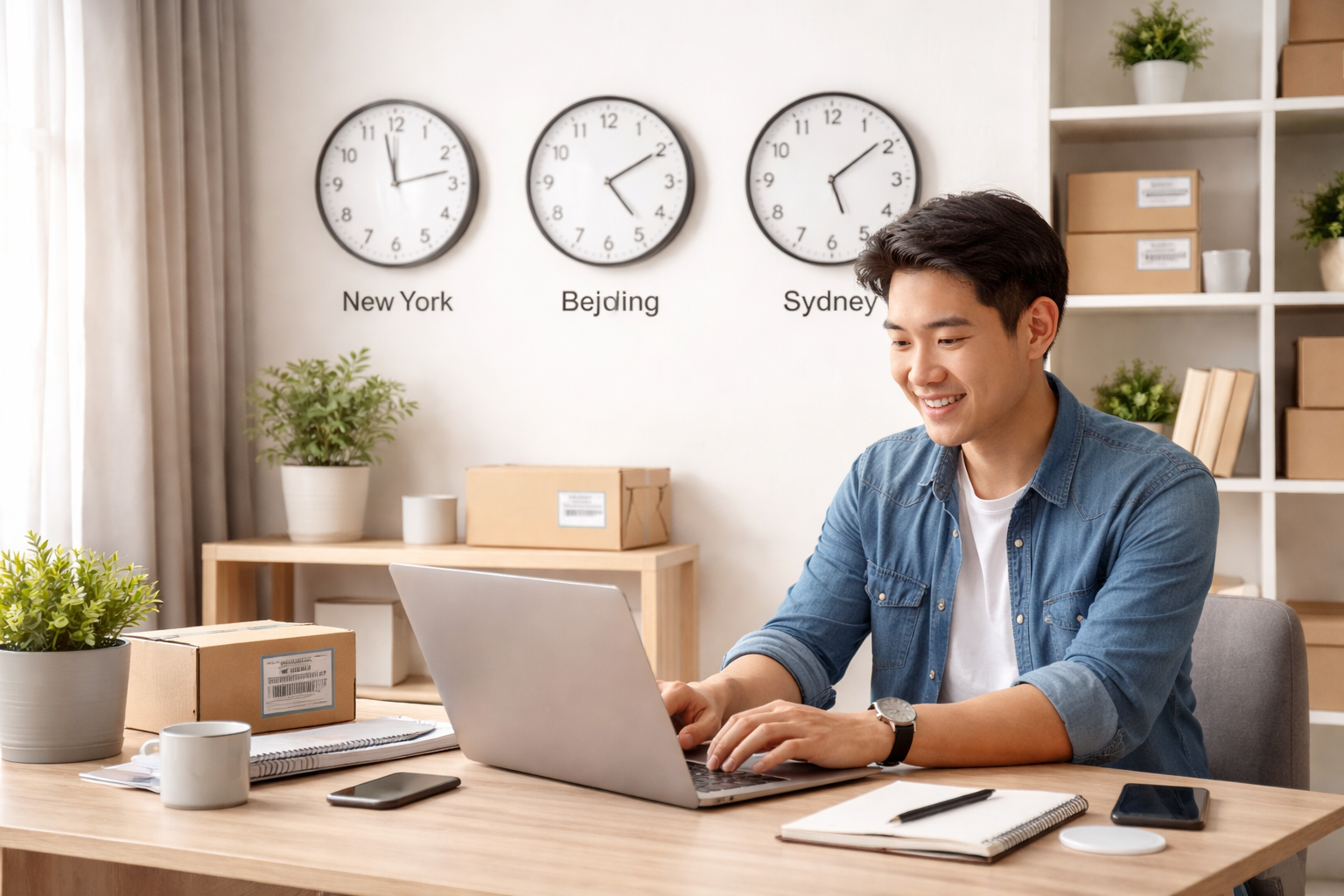 How to Run Your Ecommerce Business Across Time Zones _globalsellertime.com