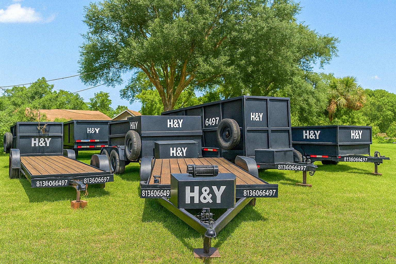 Dumpster and Flatbed Trailer Rental Tampa