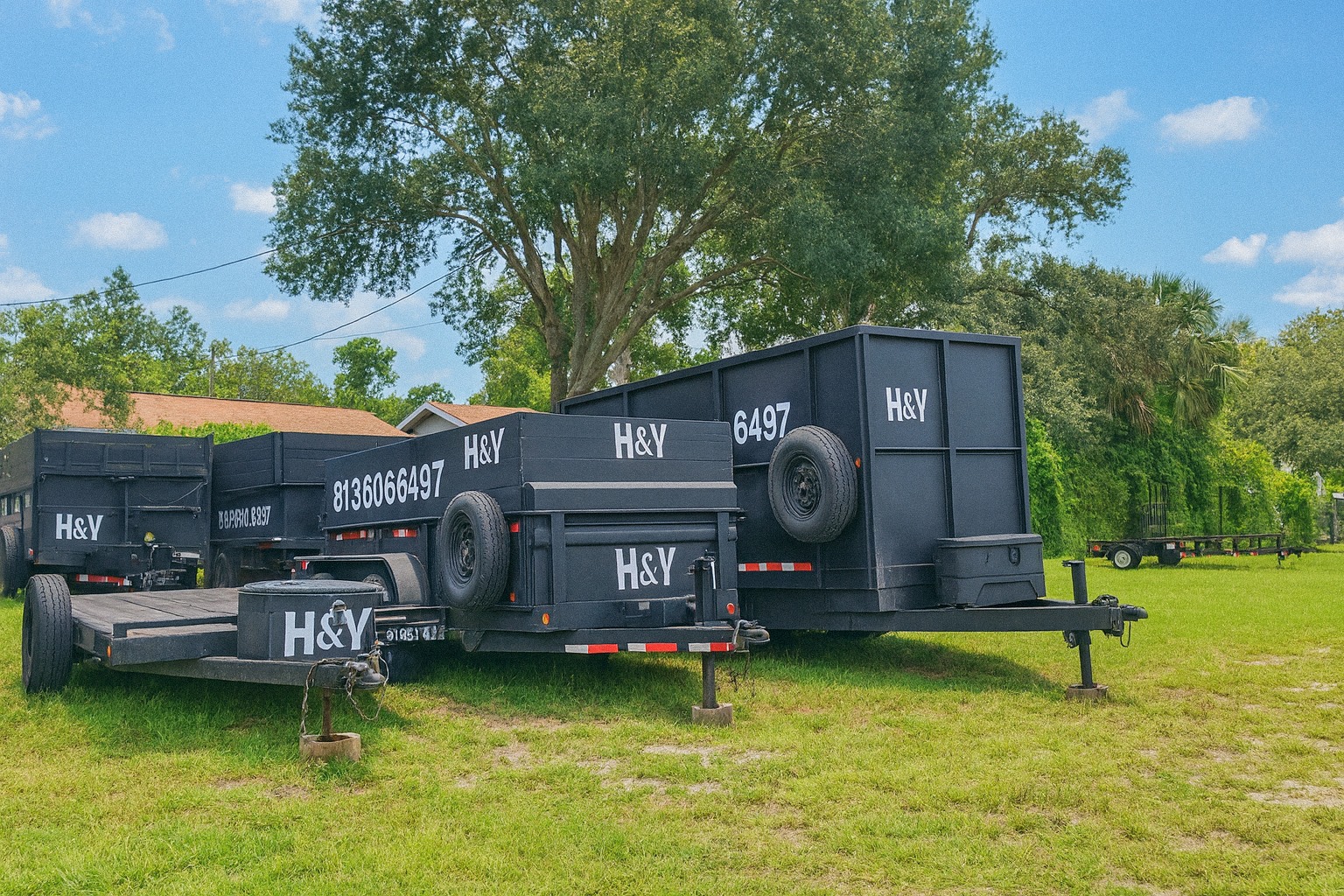 Dumpster and Flatbed Trailer Rental Tampa