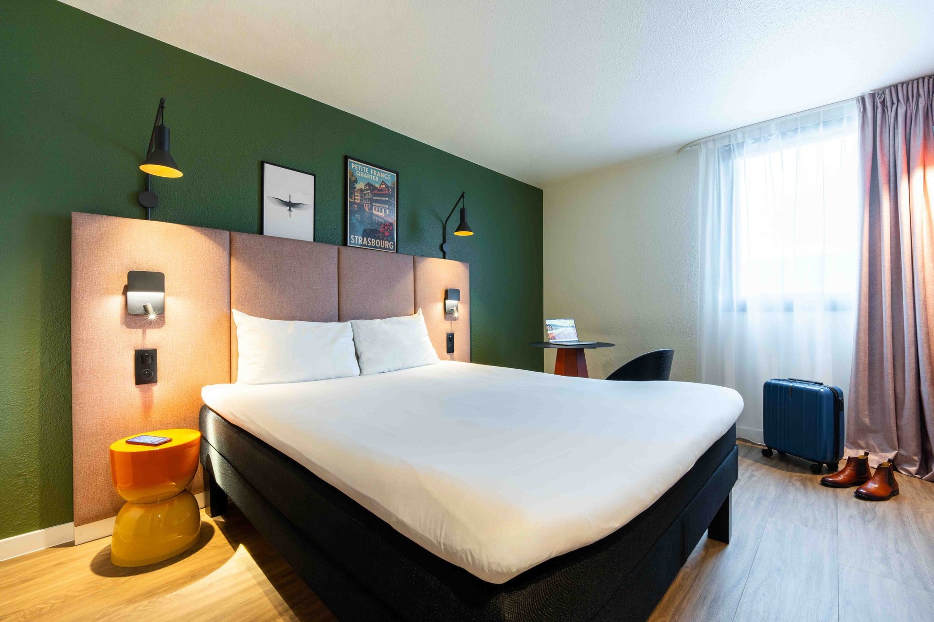 Chambre double de l'hôtel Ibis Strasbourg Centre Petite France