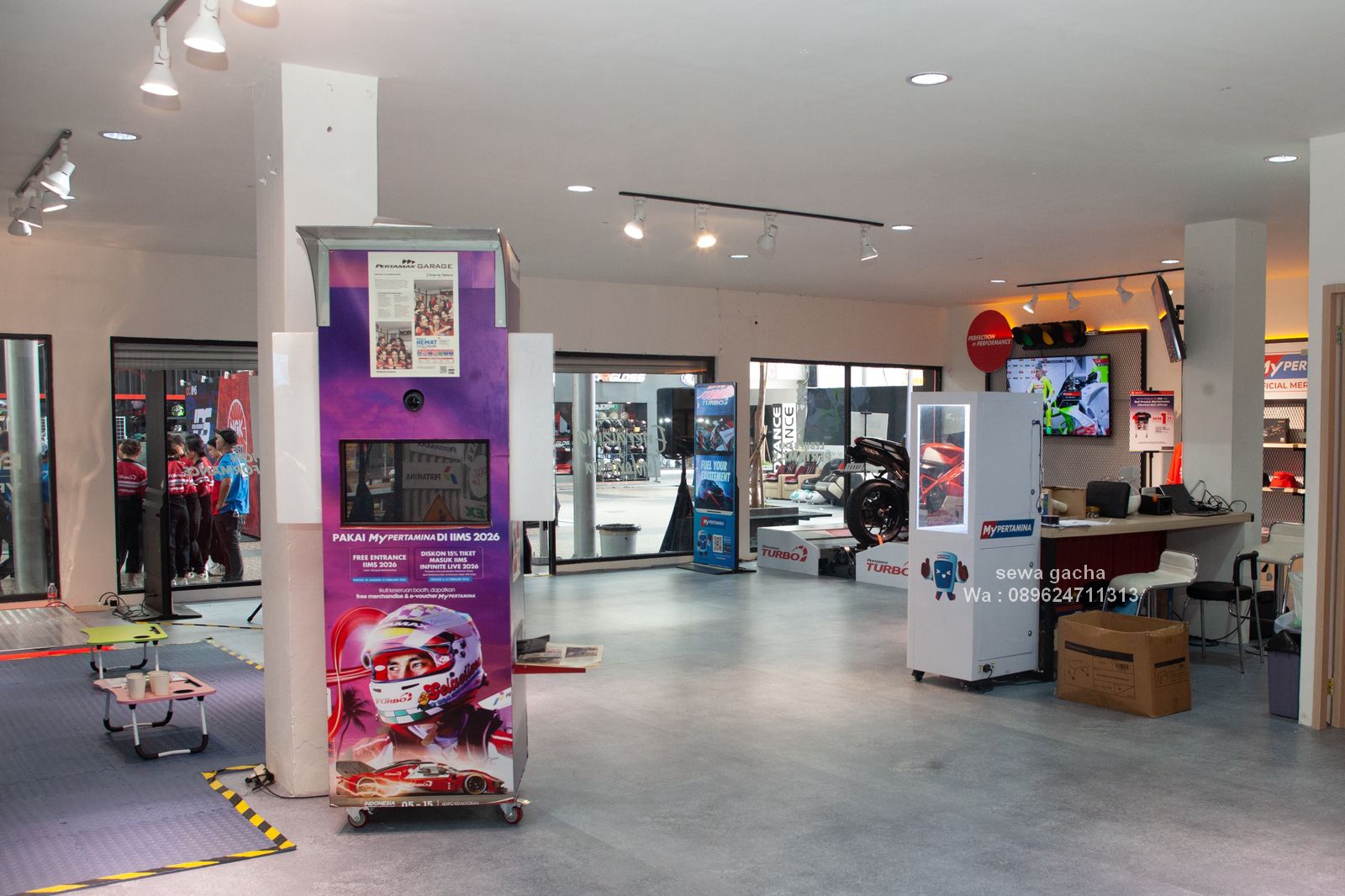 sewa mesin gacha gachapon jakarta