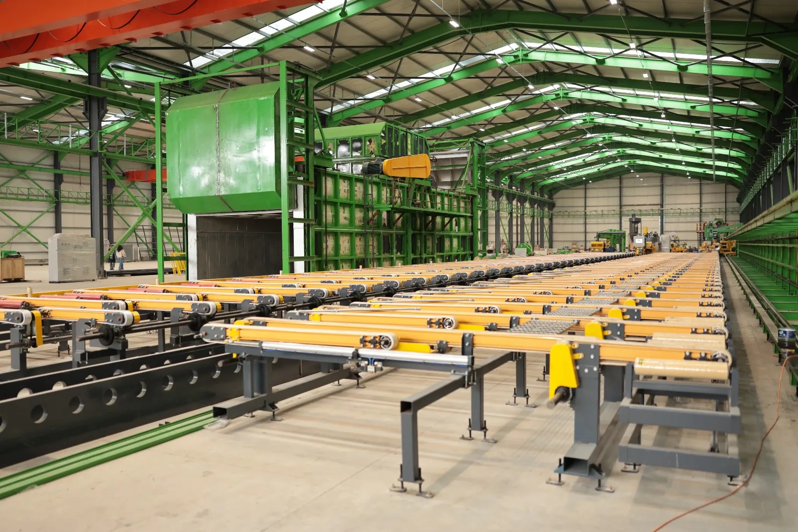 fabrika mimari proje çelik konstrüksiyon üretim alanı