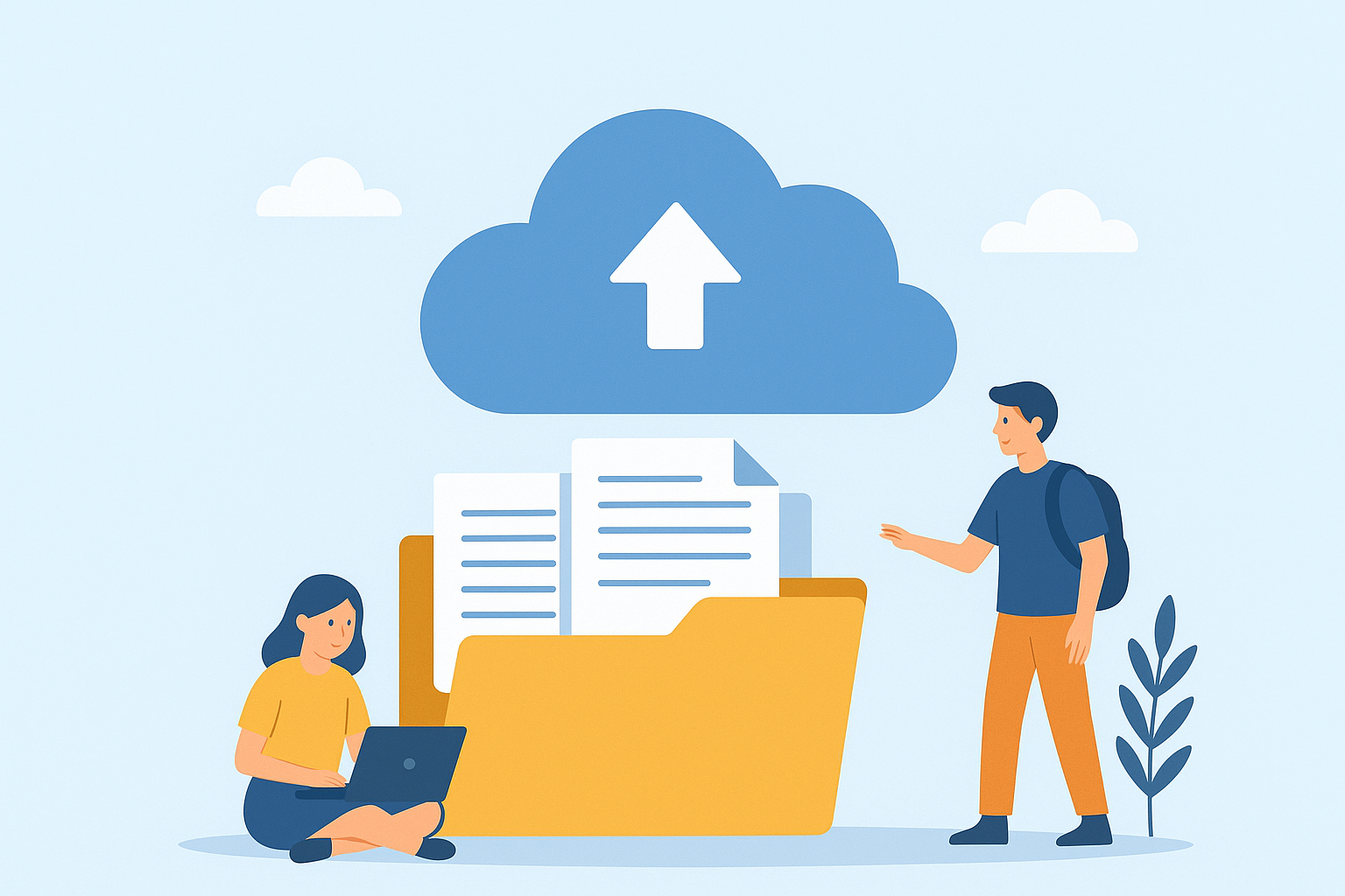 Cloud storage membantu sekolah dan siswa menyimpan, mengakses, serta berkolaborasi pada materi pembelajaran secara aman dari 