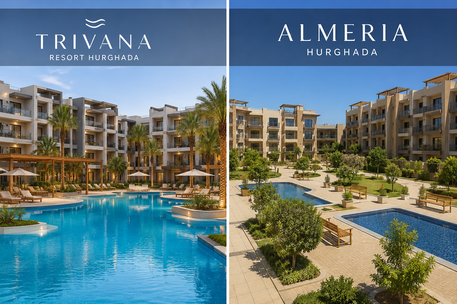 Trivana resort Hurghada Vs Almeria Compound Hurghada