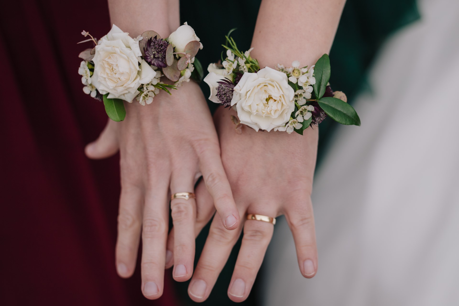 bracelets fleuris pour mariage