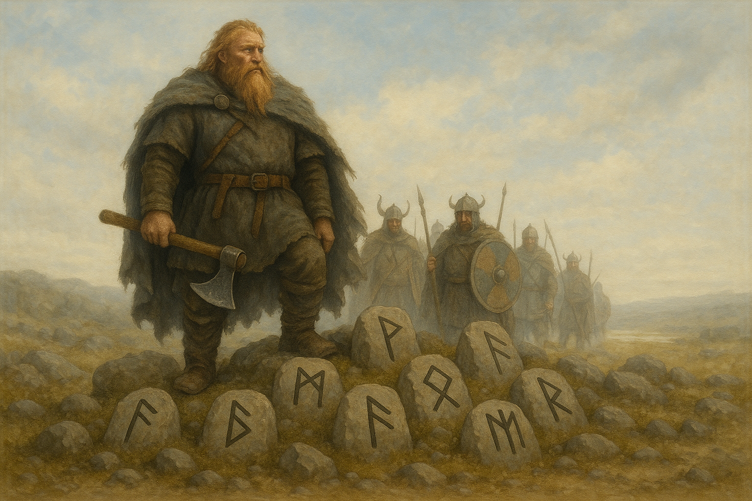 Runen en Vikingen, ontdek de geschiedenis van de runen en Vikingen. Runen reading, Noord-Nederland