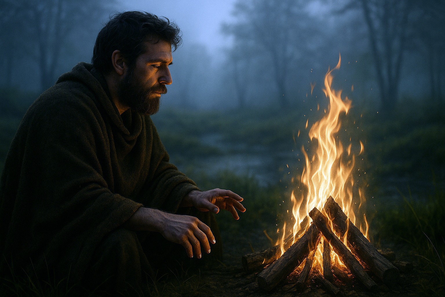 Vuurschouwen, vuurschouw-ritueel, Runenlicht, Runen Reading, Oosterwolde, Friesland