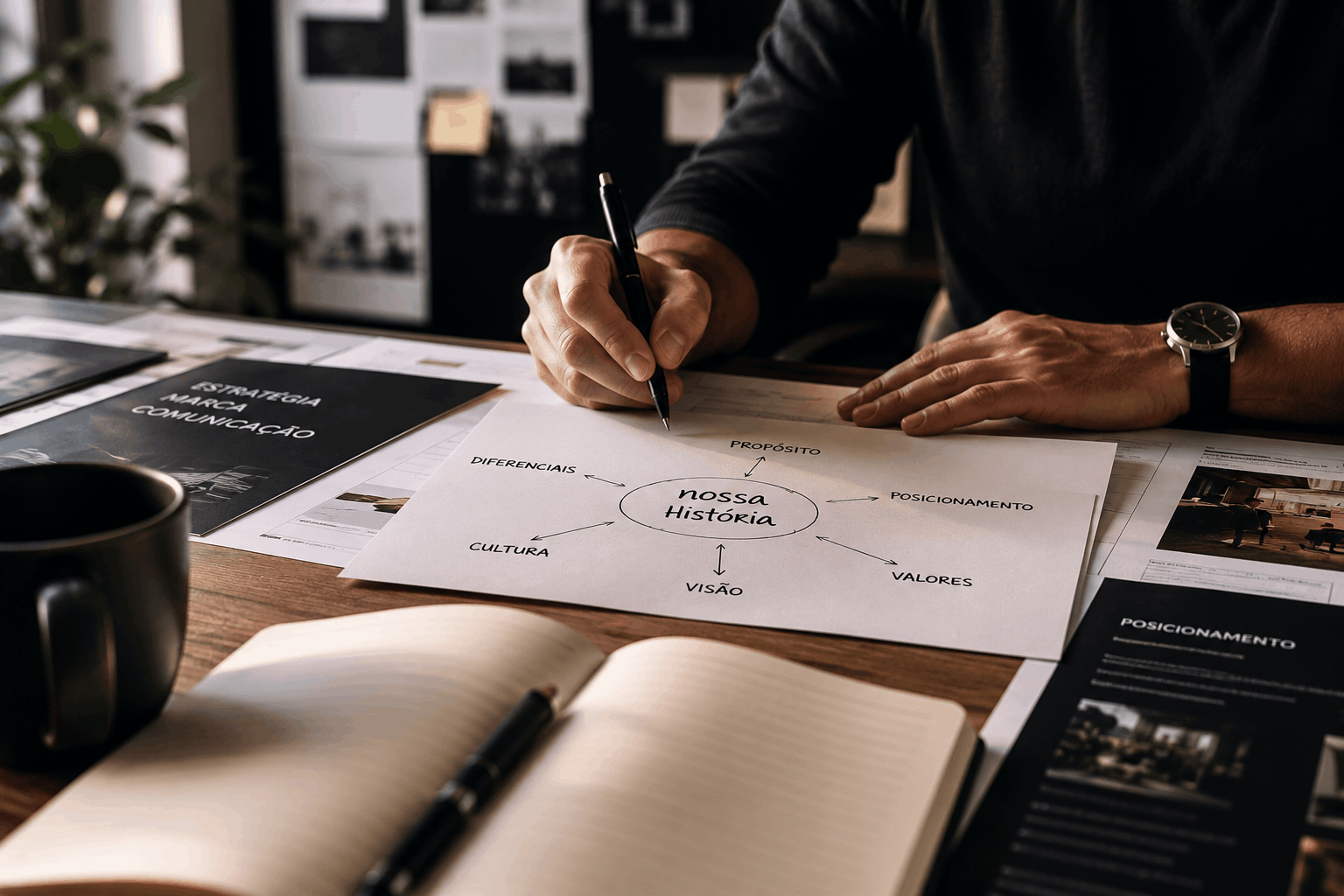 AVANCE propaganda - Narrativa corporativa - como construir uma história que organiza toda a comunicação da empresa