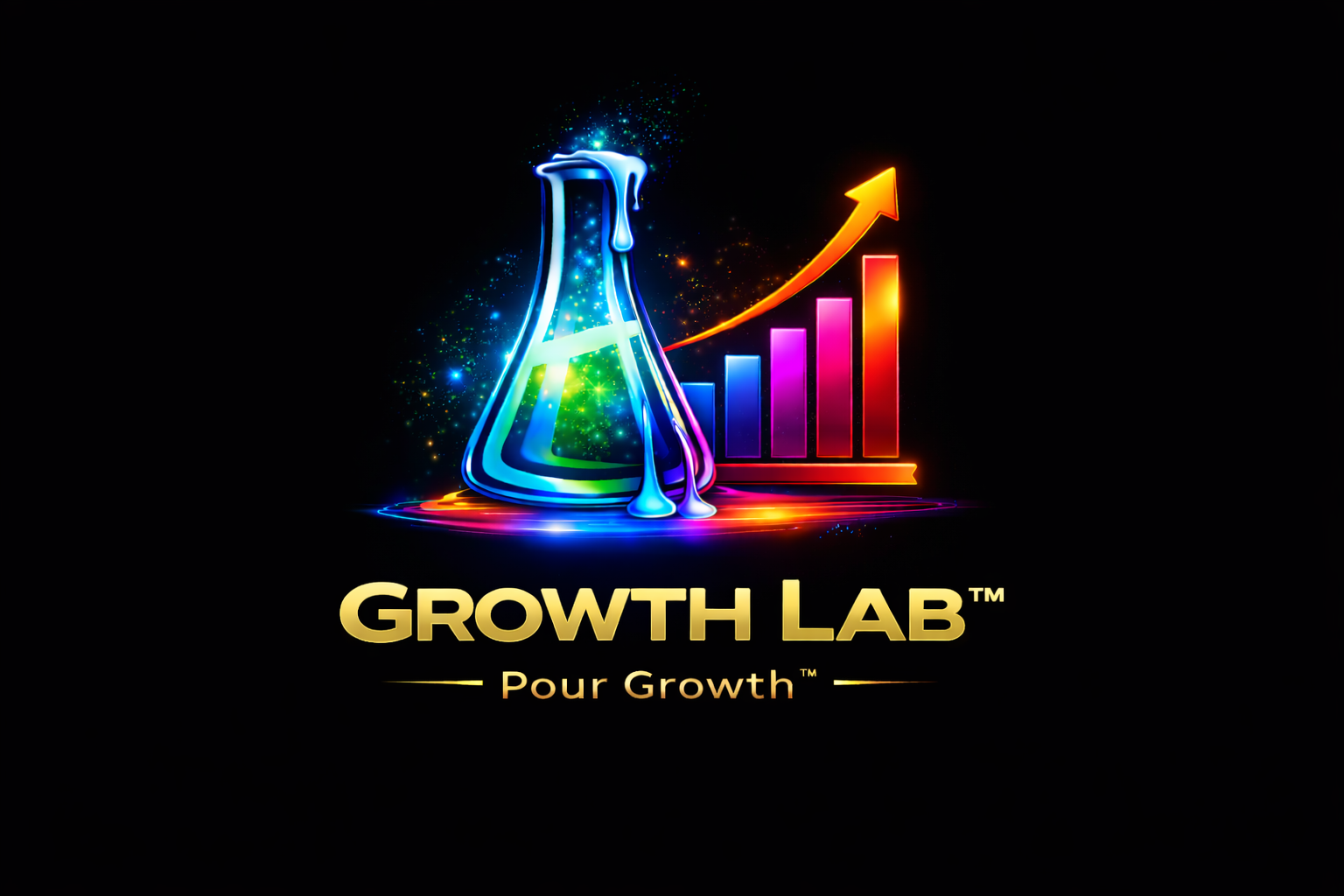 Growth Lab identity visual showing structured system designed to expand hospitality business reach