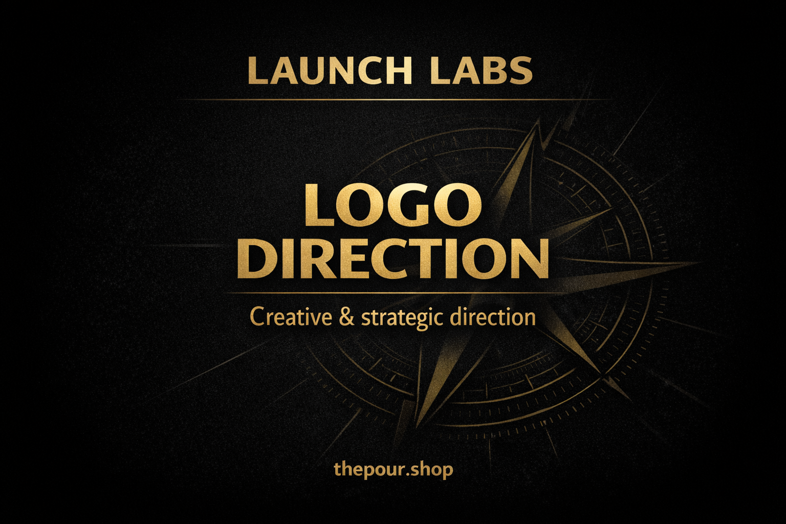 Logo direction service showing strategic branding guidance before hospitality business launch