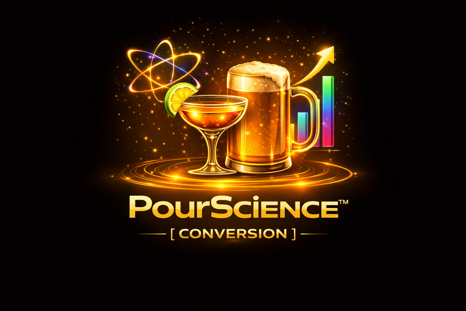 Pour Science Conversion tool showing how brand interaction turns into measurable business results