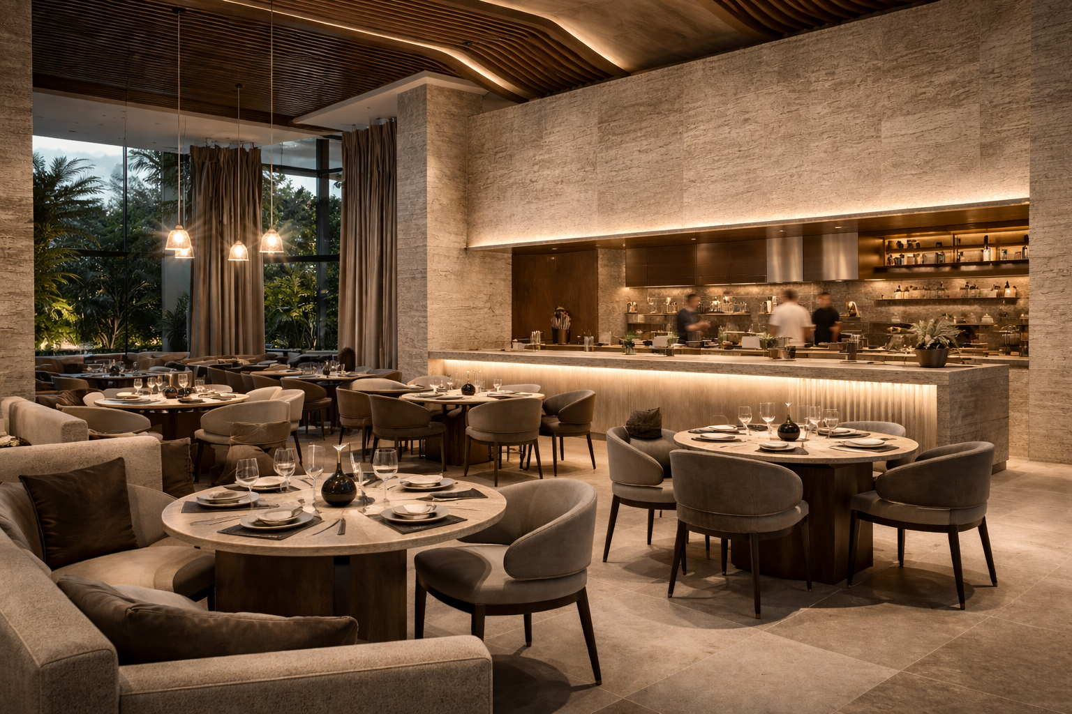 layout de restaurante | Studio Ambito