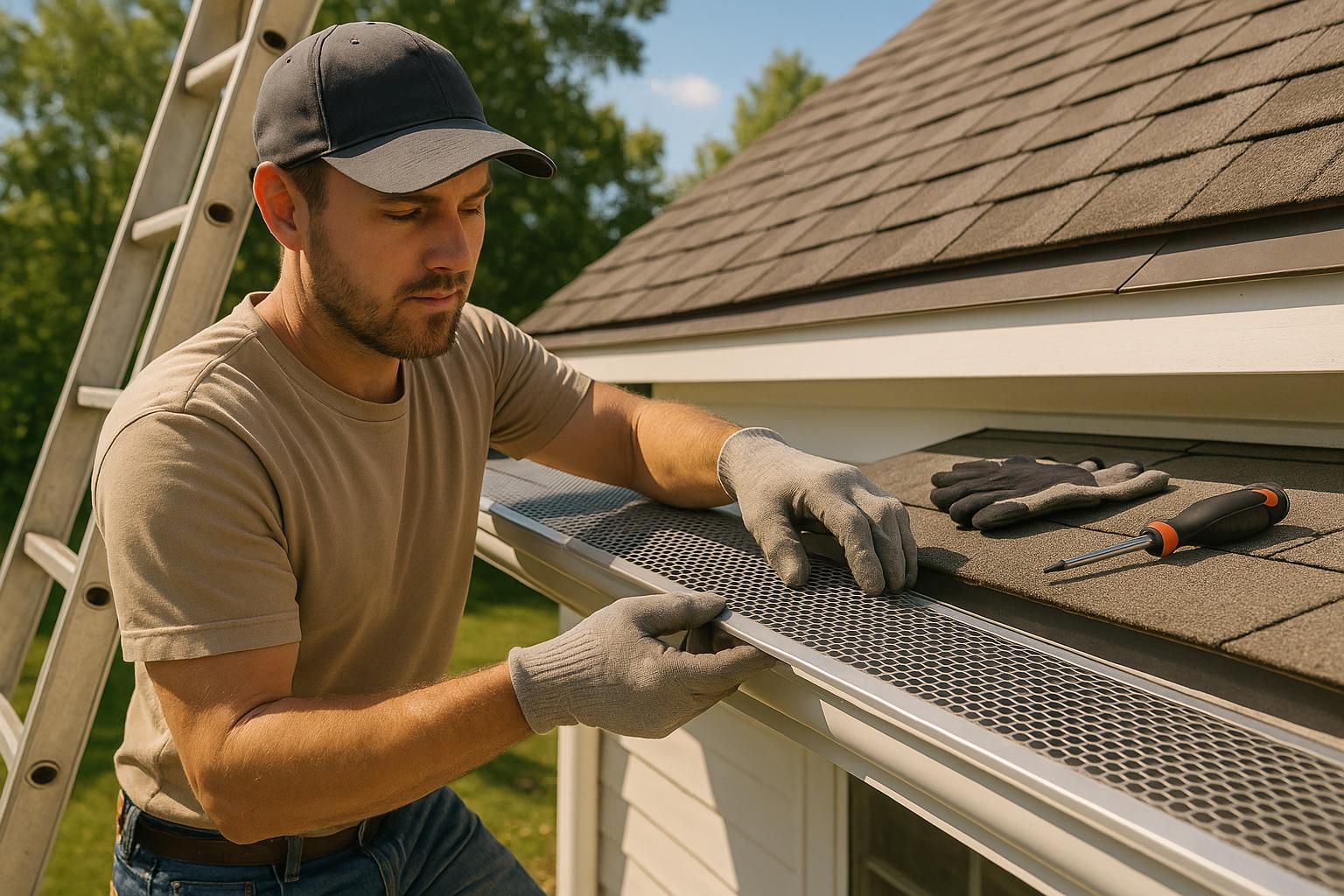 Gutter cleaning service in Lakeland, Florida that also installs gutter guards