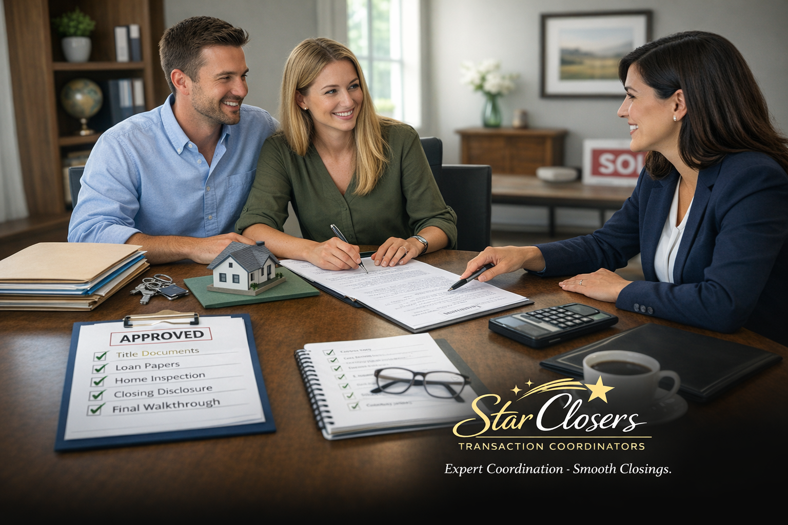 closing table with the star closers