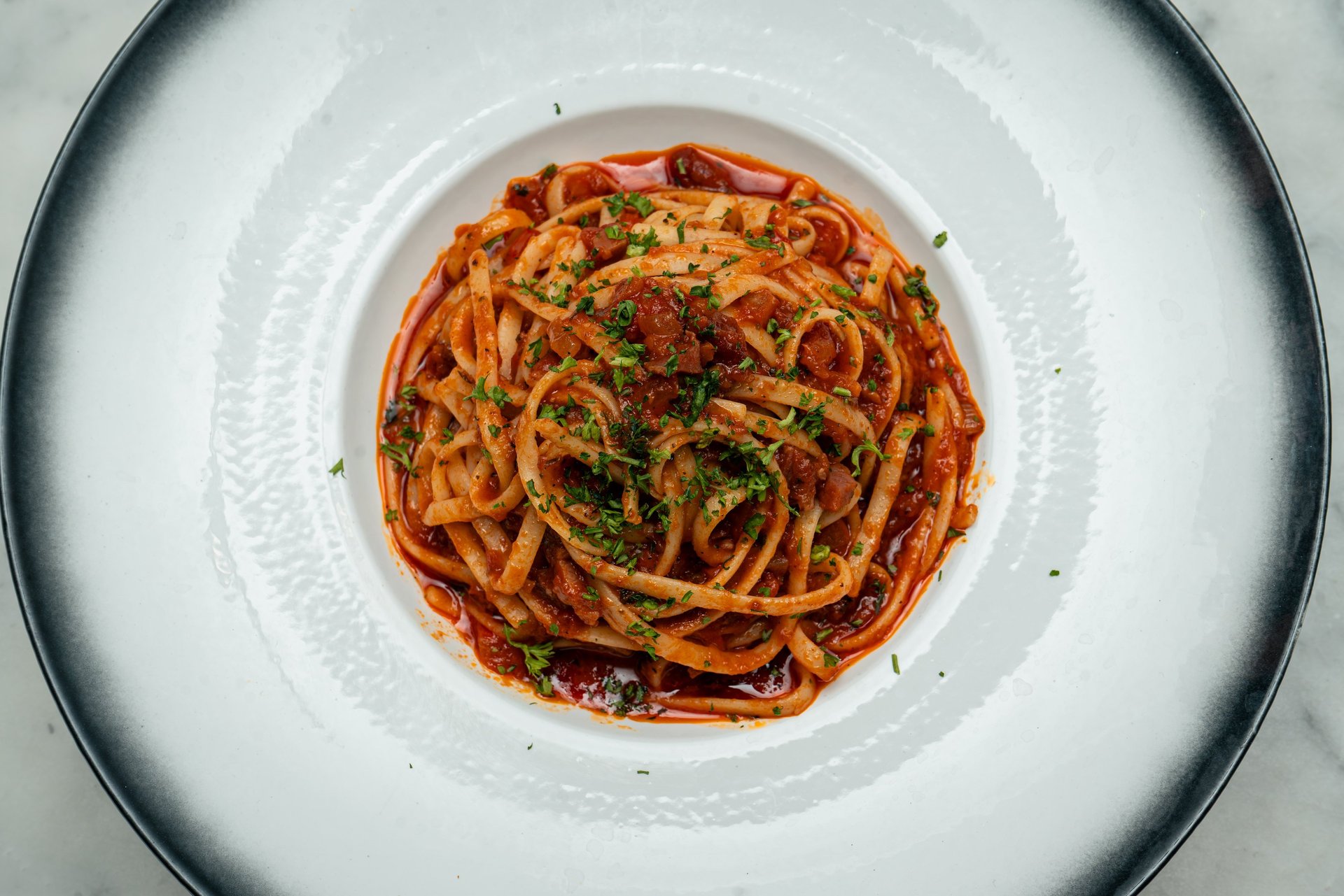 Linguini Amatriciana