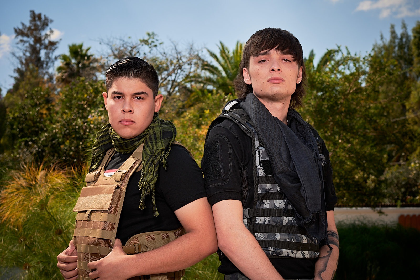 Peso Pluma and Raul Vega Portrait