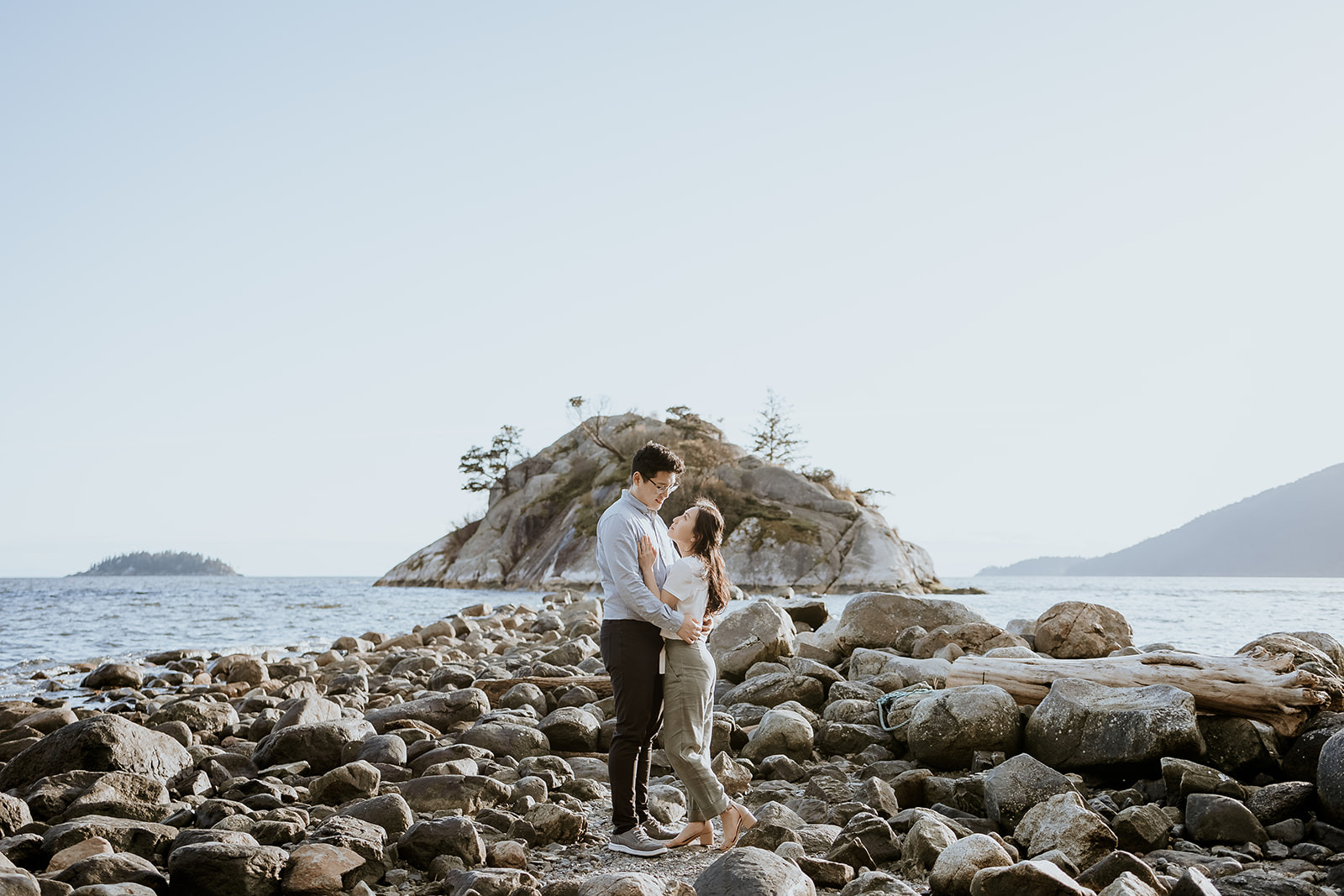 Whytecliff engagement photos