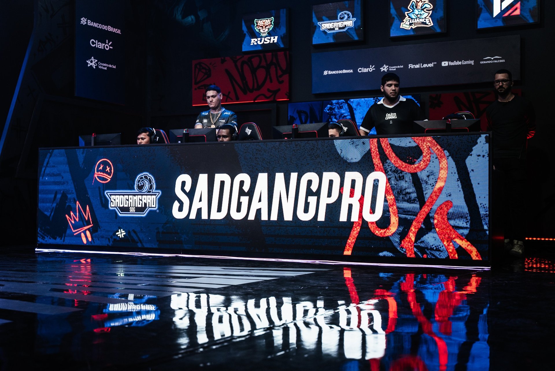 Sad Gang Pro a equipe de eSports oficial da Holding Brasileira Grupo SDG