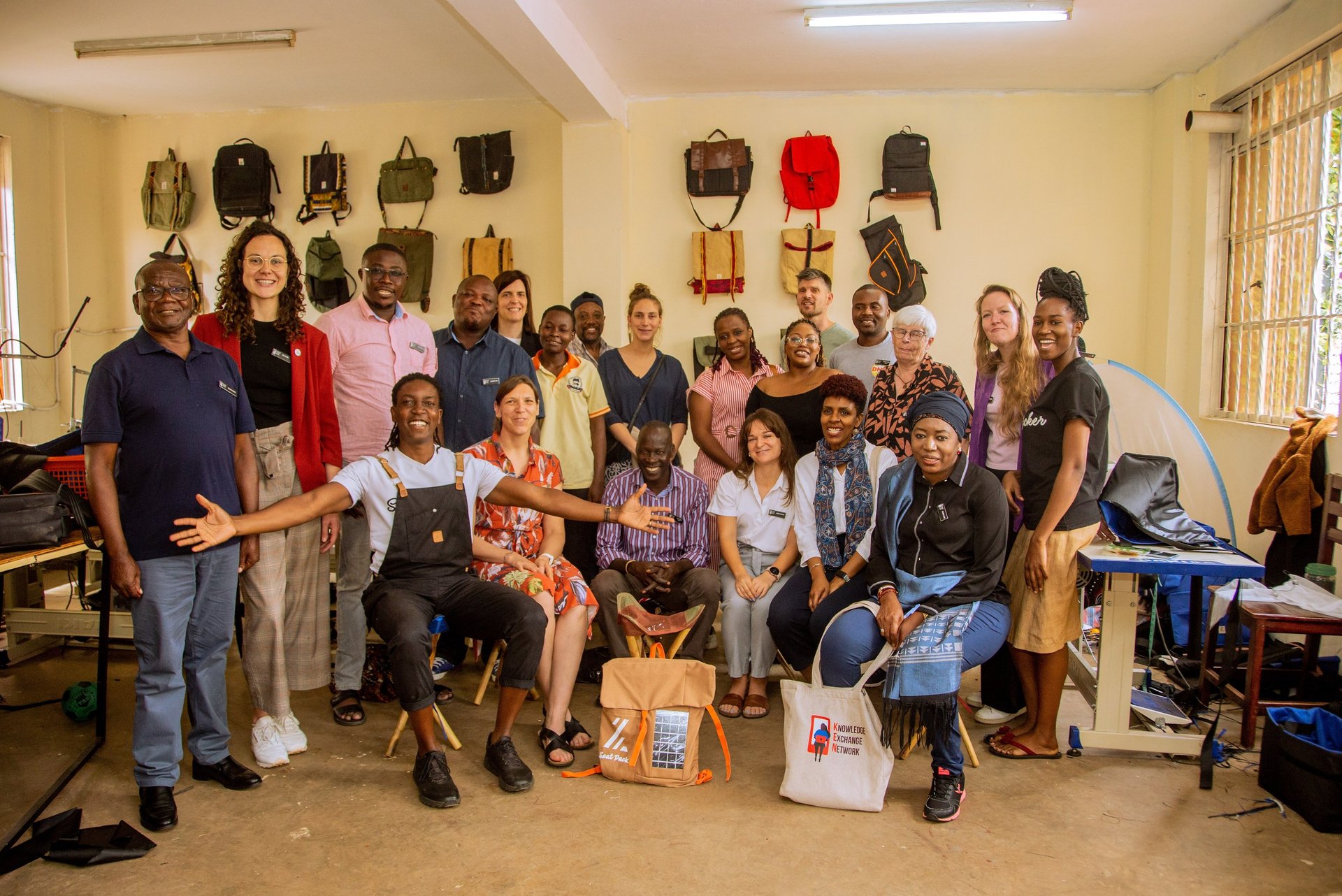 Visiting SeatPack in Uganda