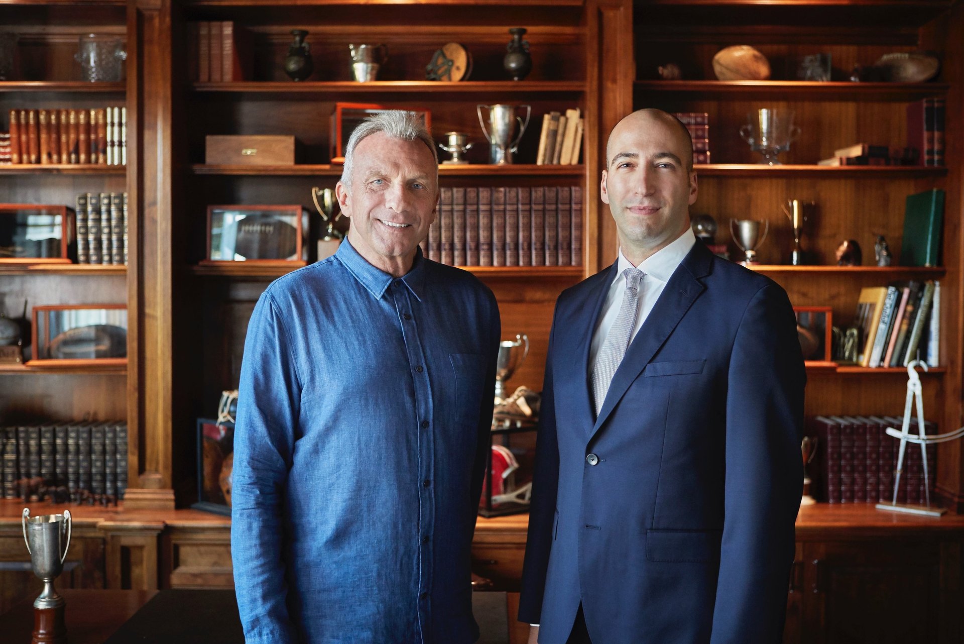 joe montana and isaac nuriani of augusta precious metals