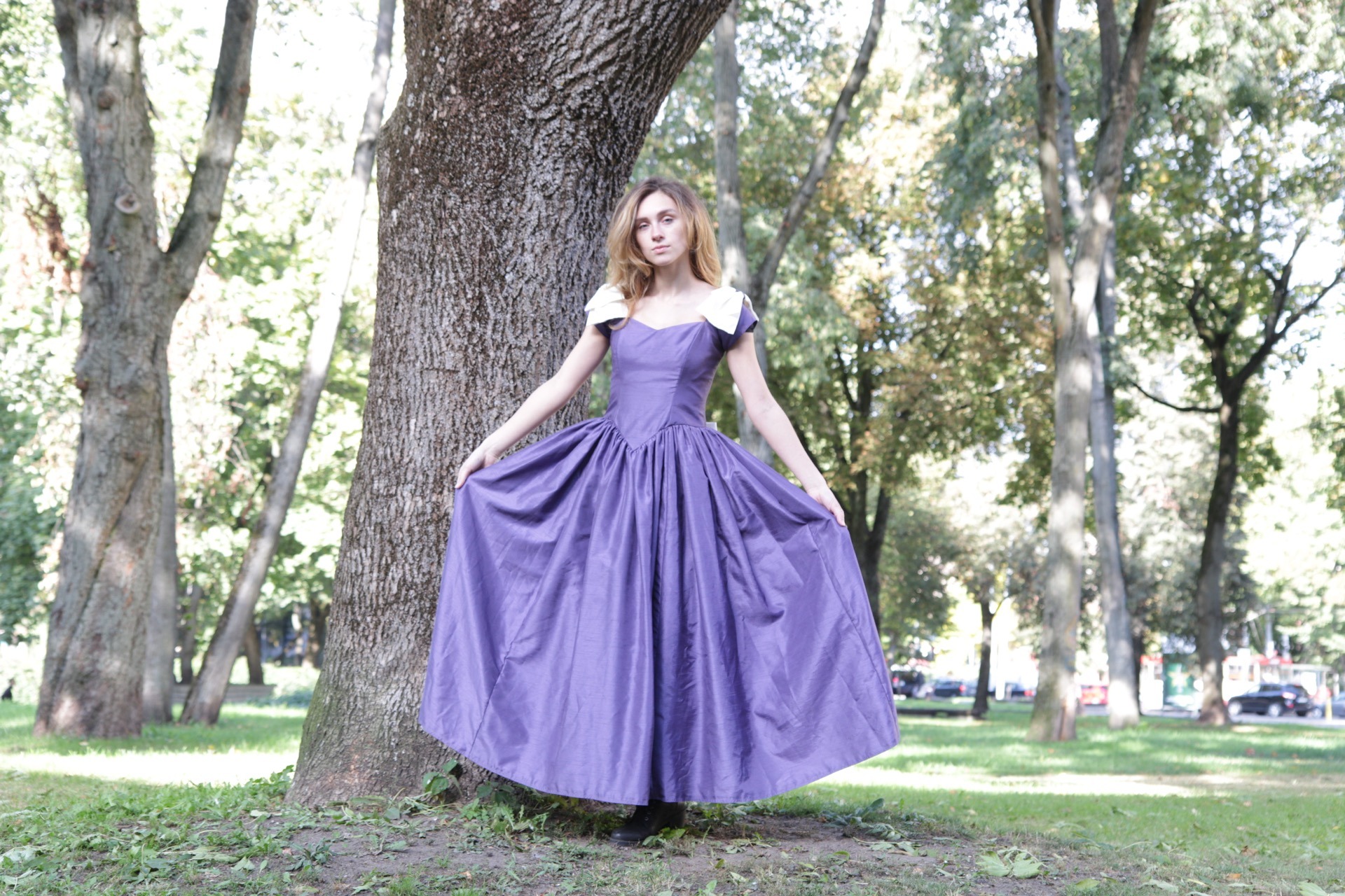 Istorinė dvaro damos suknelė