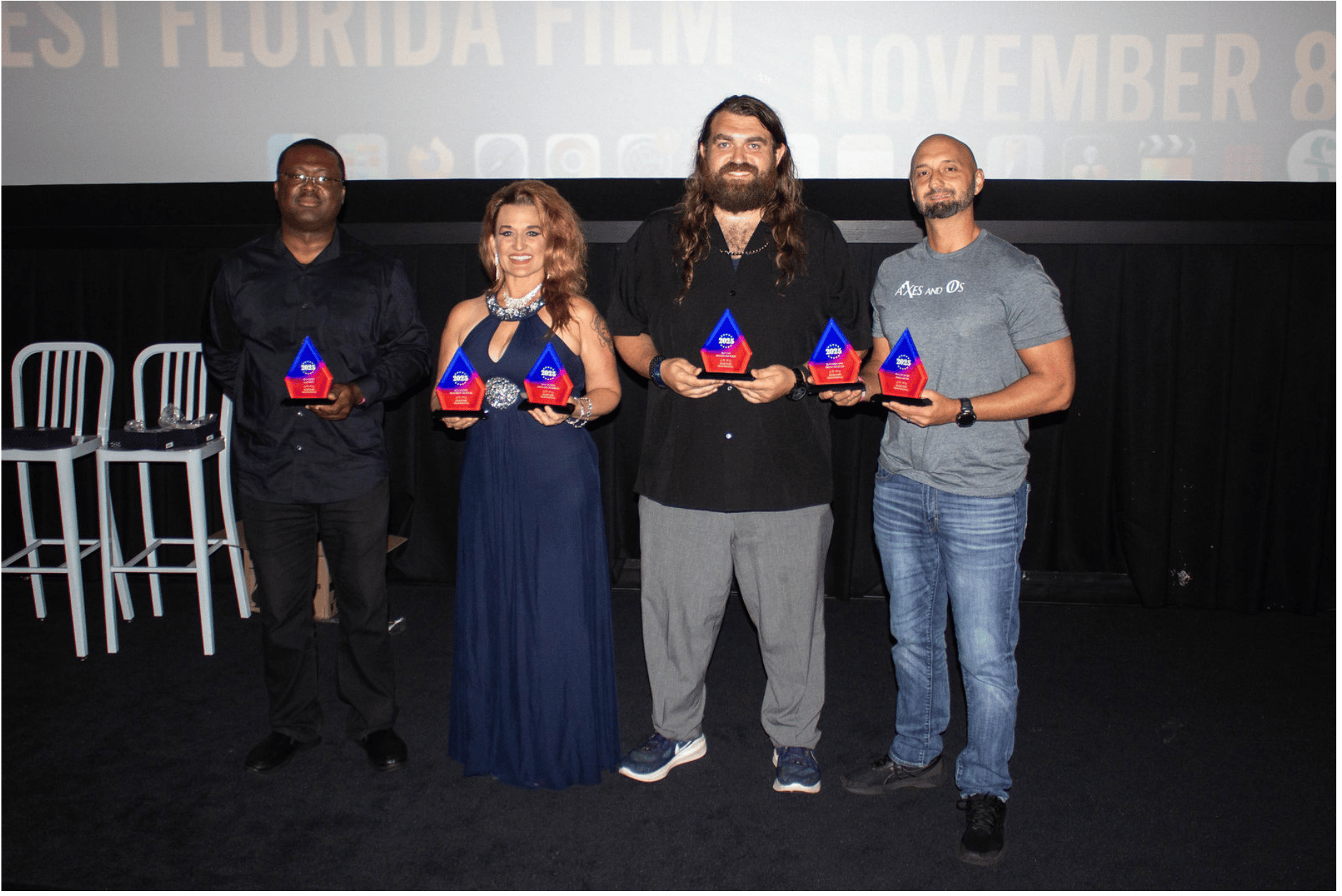 Independent filmmakers recognized with awards at the Fear Fame Film Festival