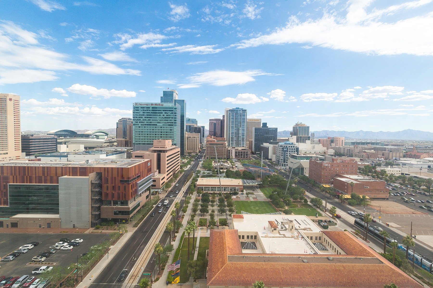 Cityscape of Phoenix, AZ