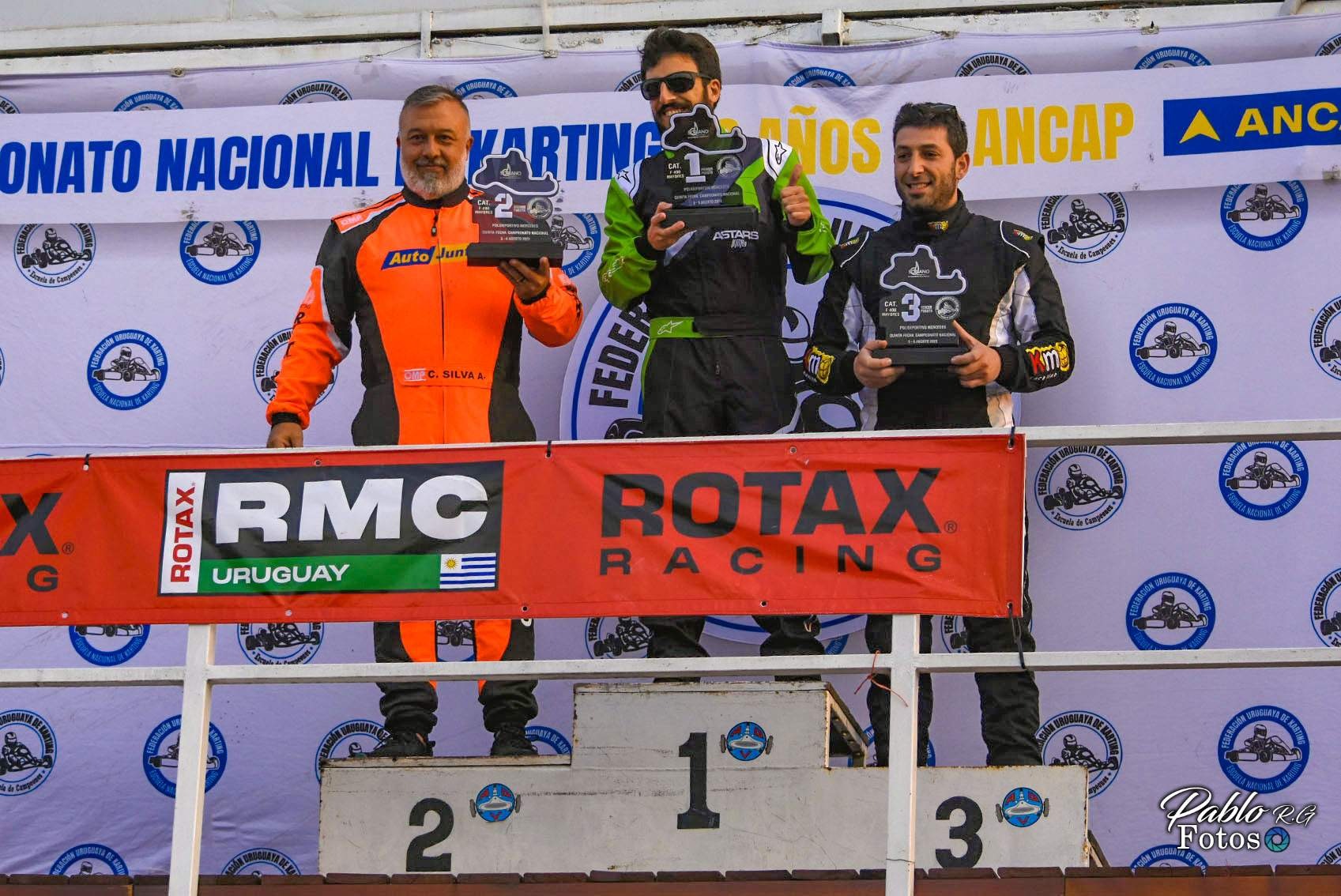 Hugo Hernández piloto de karting en Uruguay. Patrocinadores Campeonato Nacional