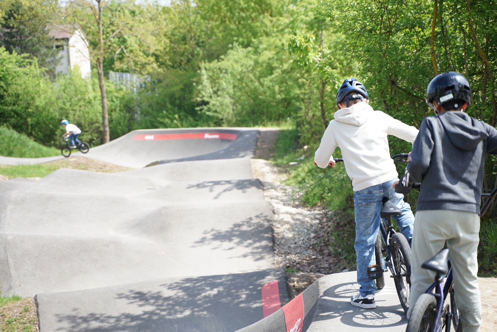 BMX Kindergeburtstag Workshop Pumptrack