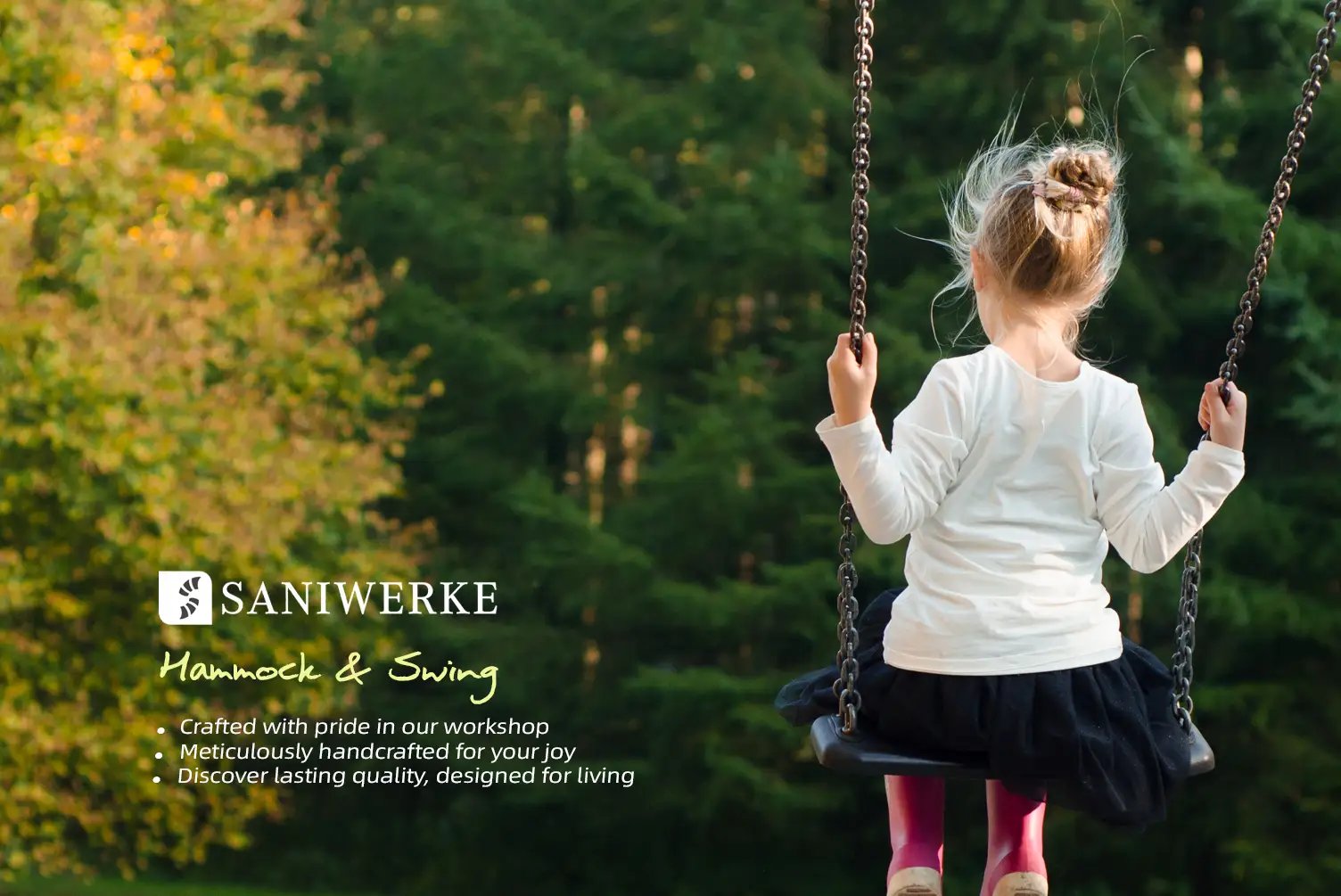 The Saniwerke hammocks & Swings