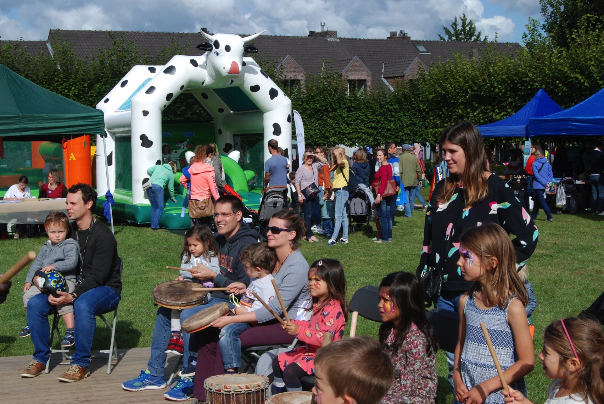 Photo d'ambiance à la fête de Kraainem