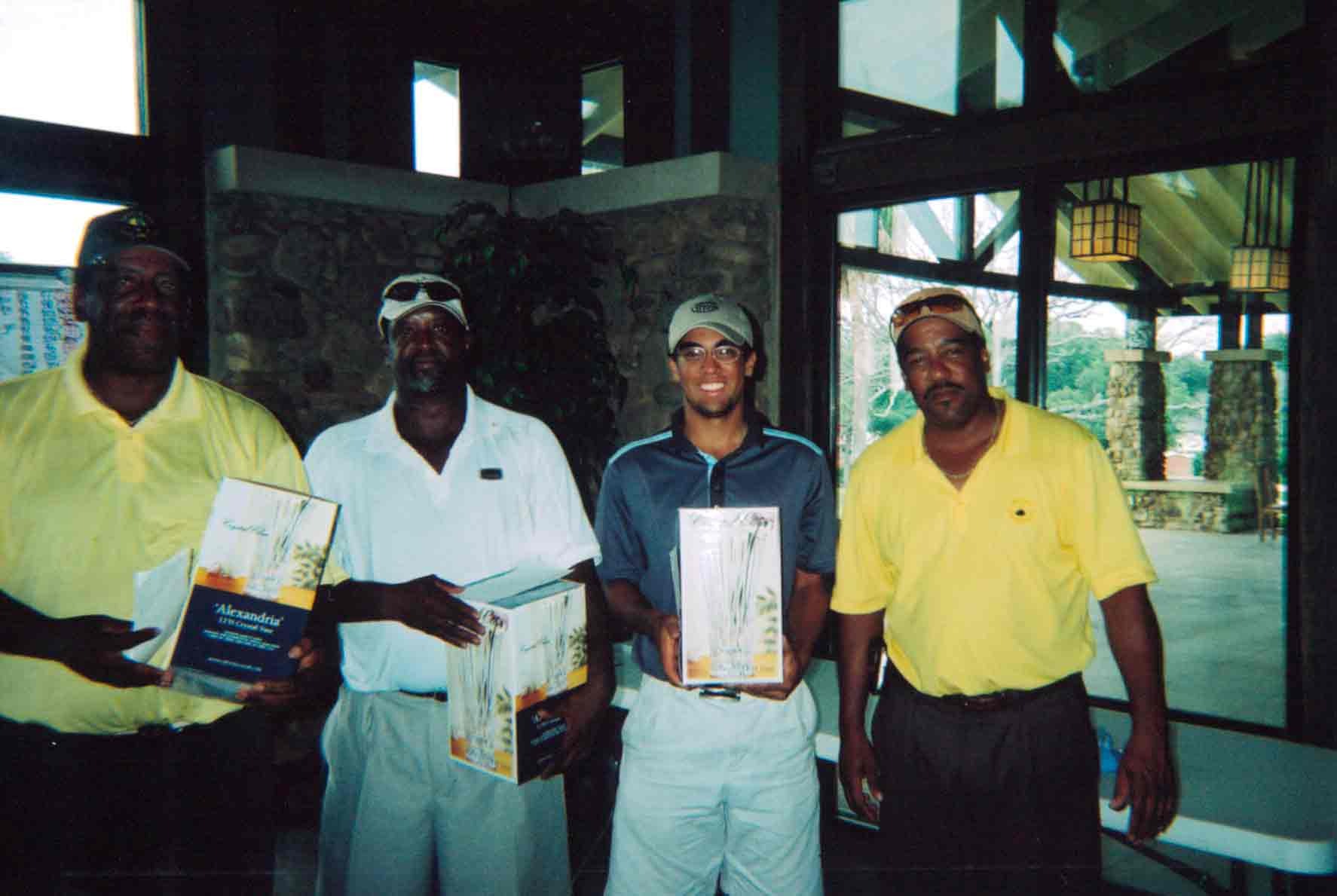 Par Four Golf Club image of four golfer winners