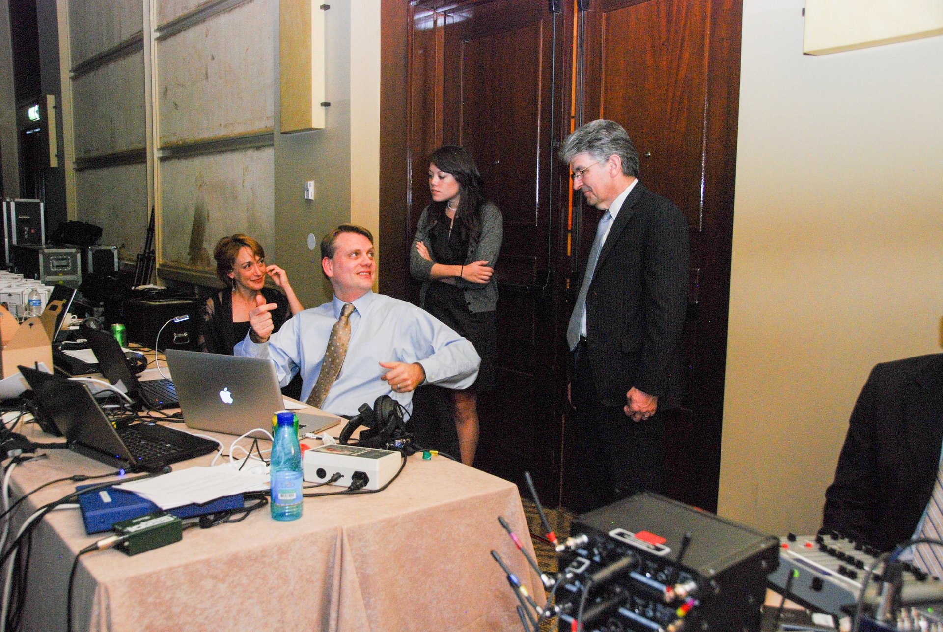 MindWorks production team including Greg Rowland