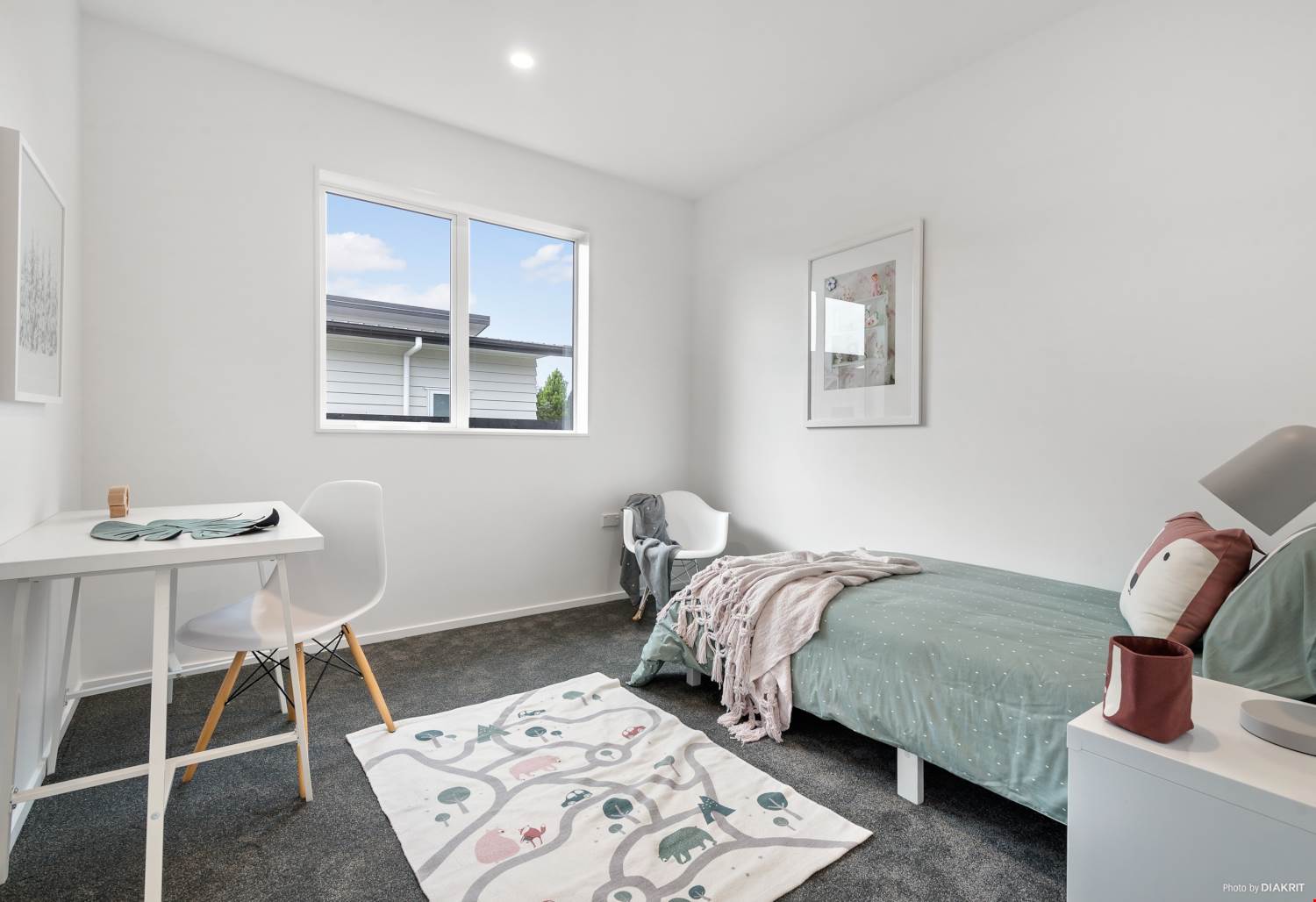 Kids bedroom - Auckland new build Highend Homes