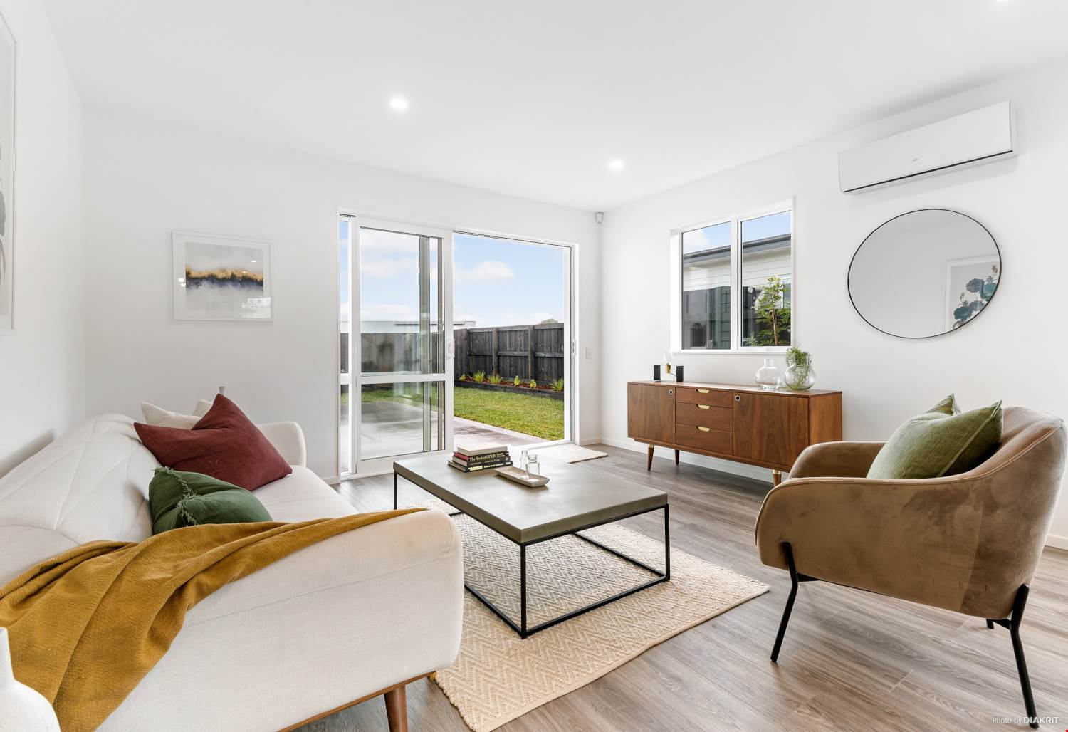 Living room - Auckland new build Highend Homes