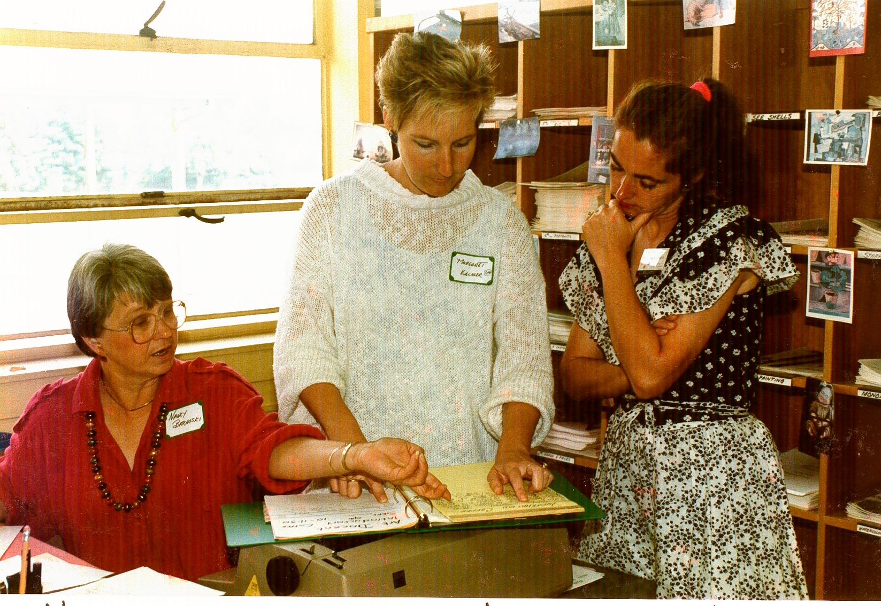 art docents in the office