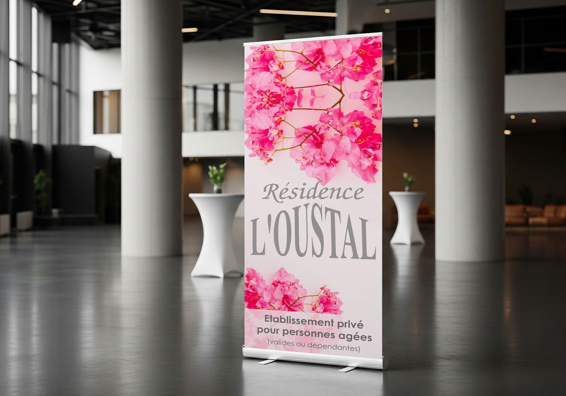 Création et impression roll-up Narbonne