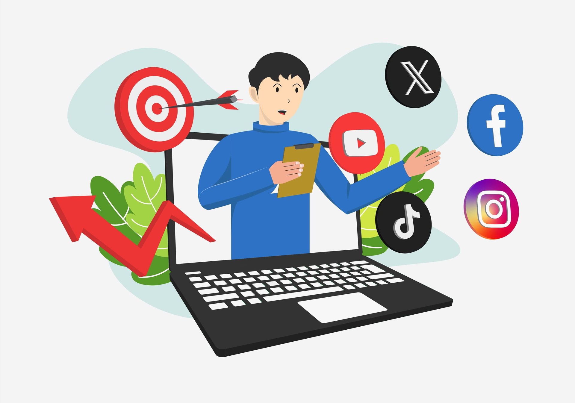 promote your stream on social media