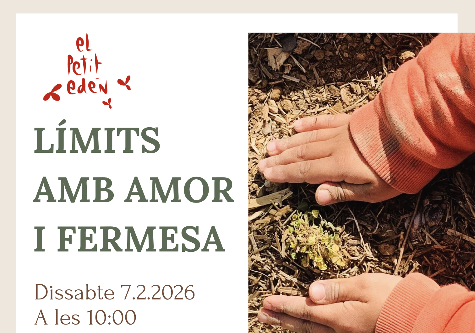 Nature School, Conscious and Respectful Education -  El Petit Edén, Barcelona