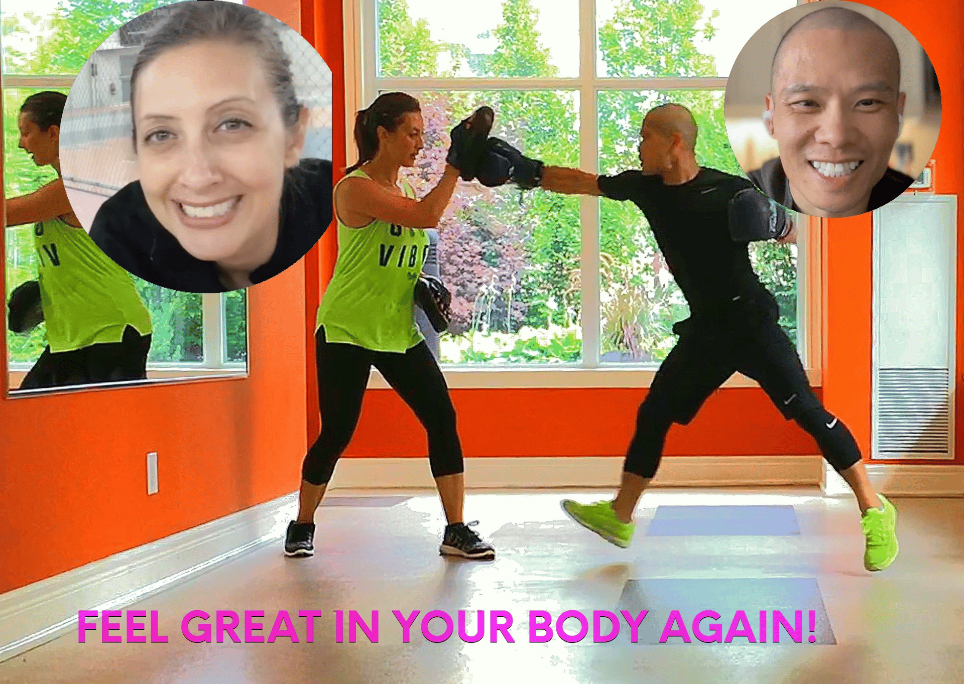 A fitness woman ENZA RECAIDO training JEET KUNE DO NORTH YORK with Her Husband MARK RECAIDO!