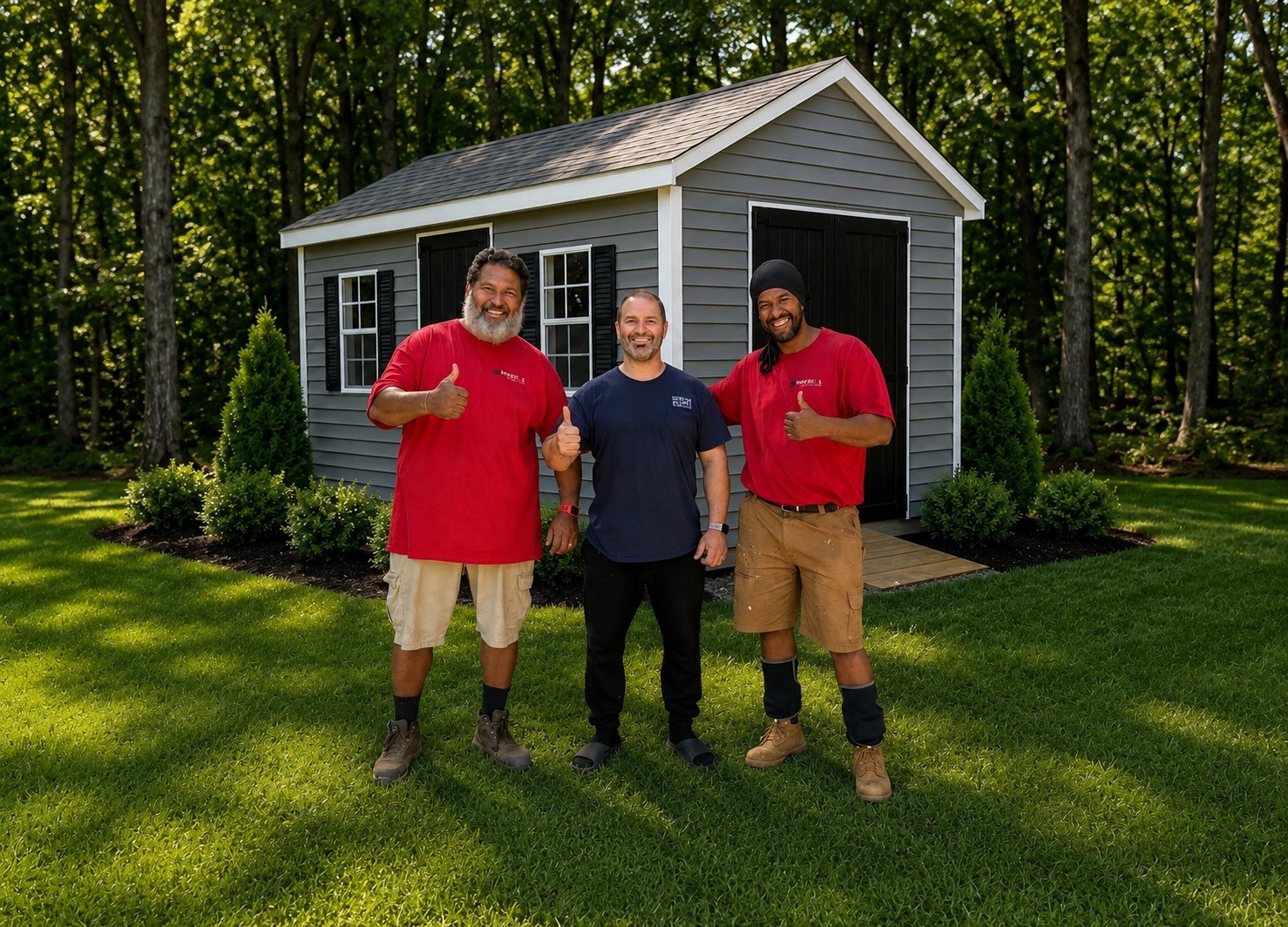 Trusted Shed Builder Serving Massachusetts and Rhode Island, Quality Craftsmanship & On-Site Construction.