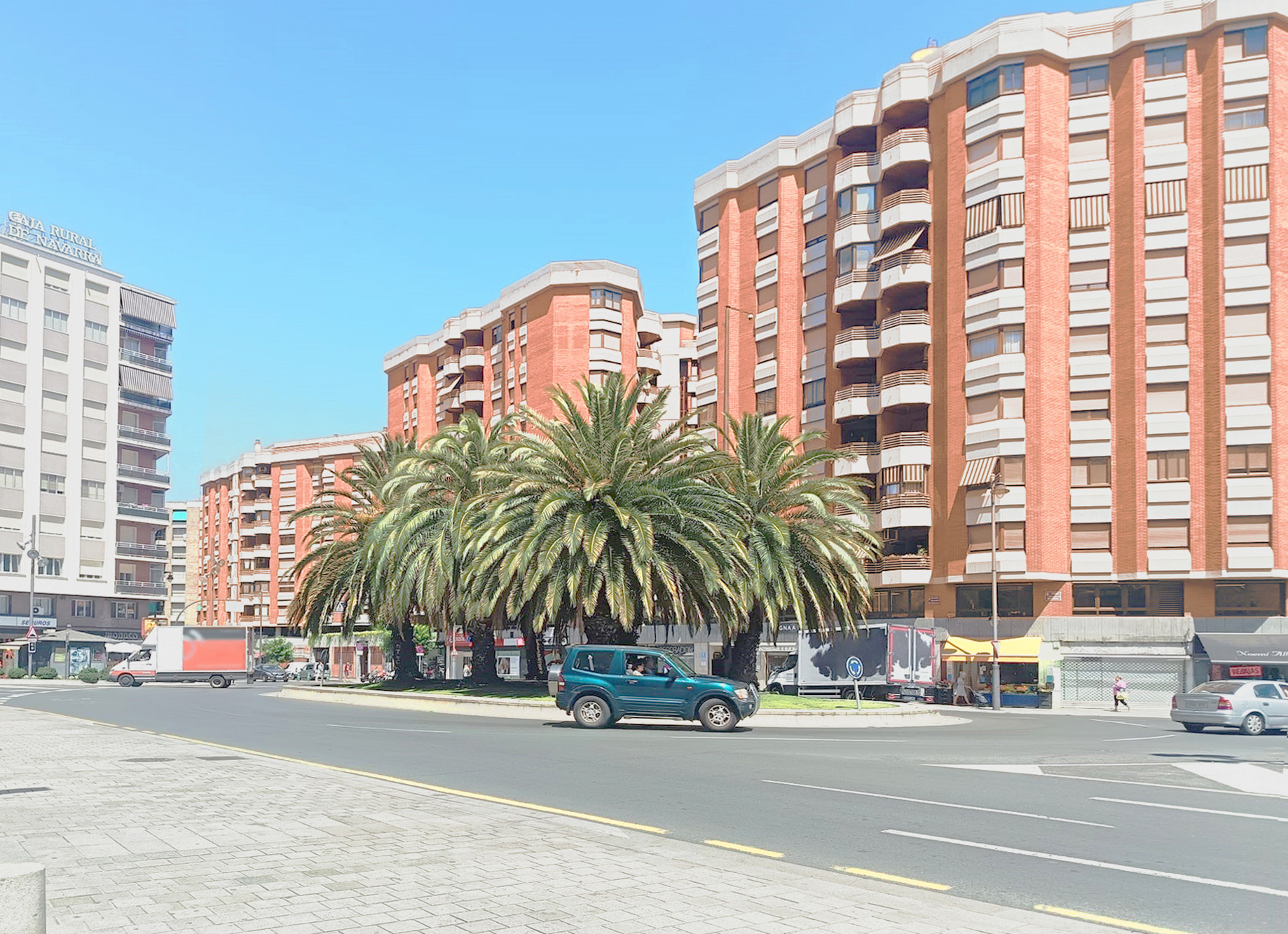 Fachada exterior de Berceo Rooms en Logroño